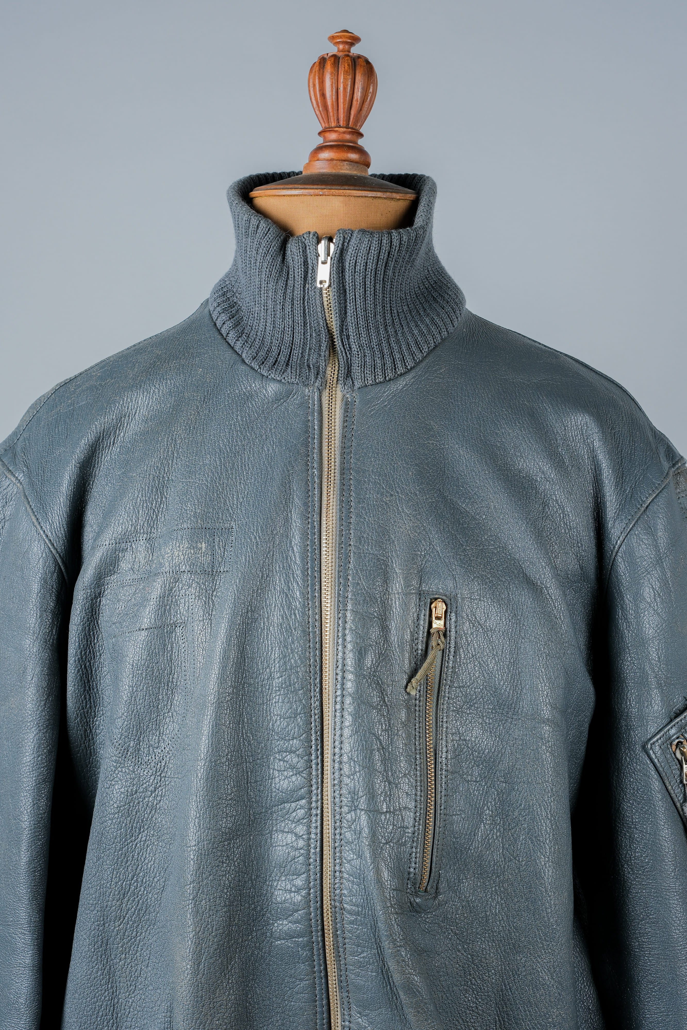 【~70’s】West German Air Force Pilot Leather Jacket