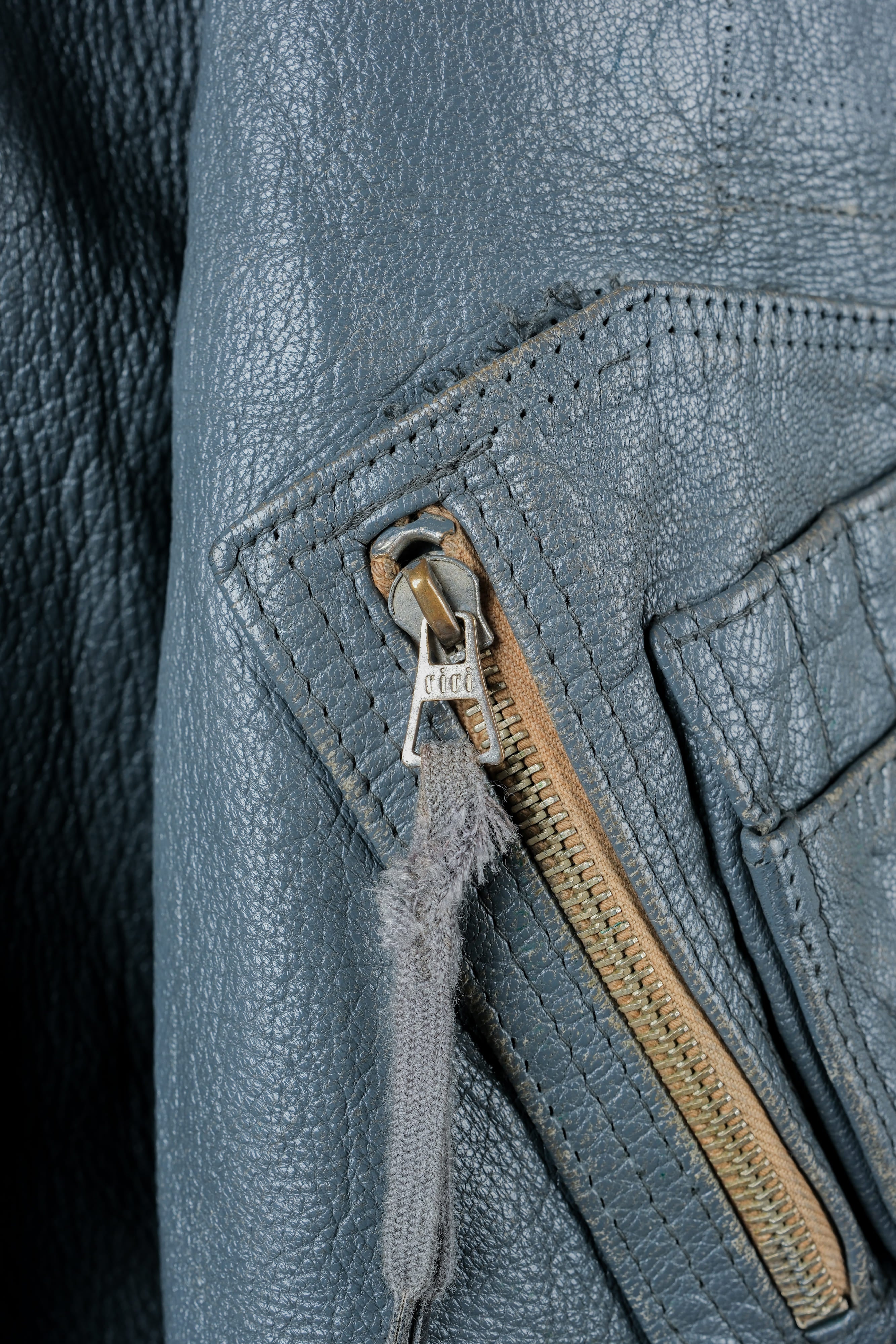 【~70’s】West German Air Force Pilot Leather Jacket