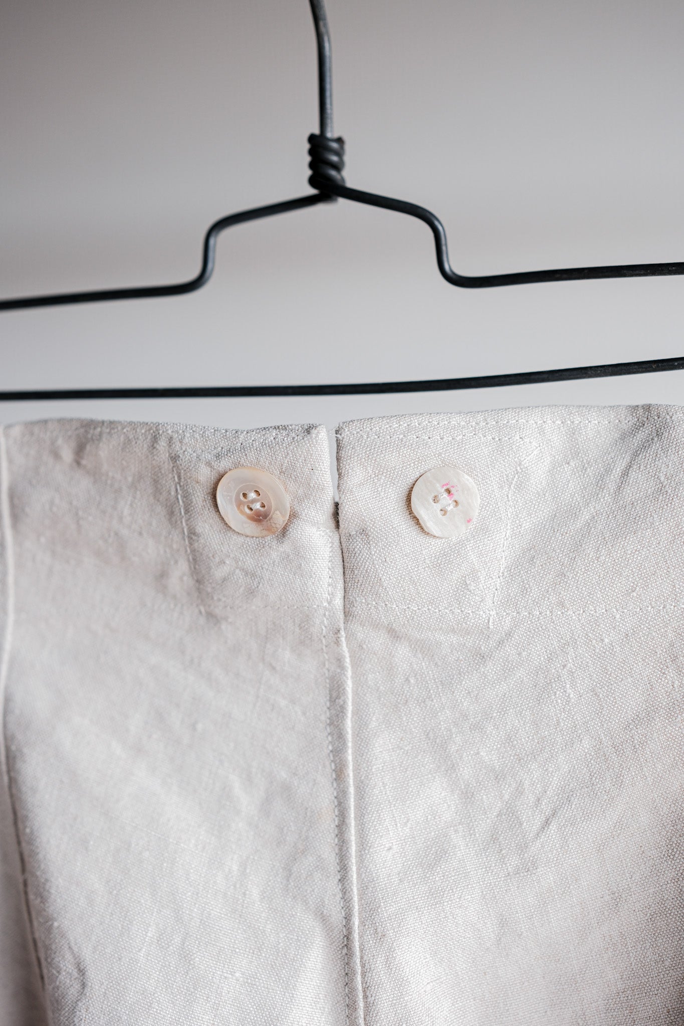 【~40's】WWⅡ German Navy Linen Bespoke Trousers "Kriegsmarine"