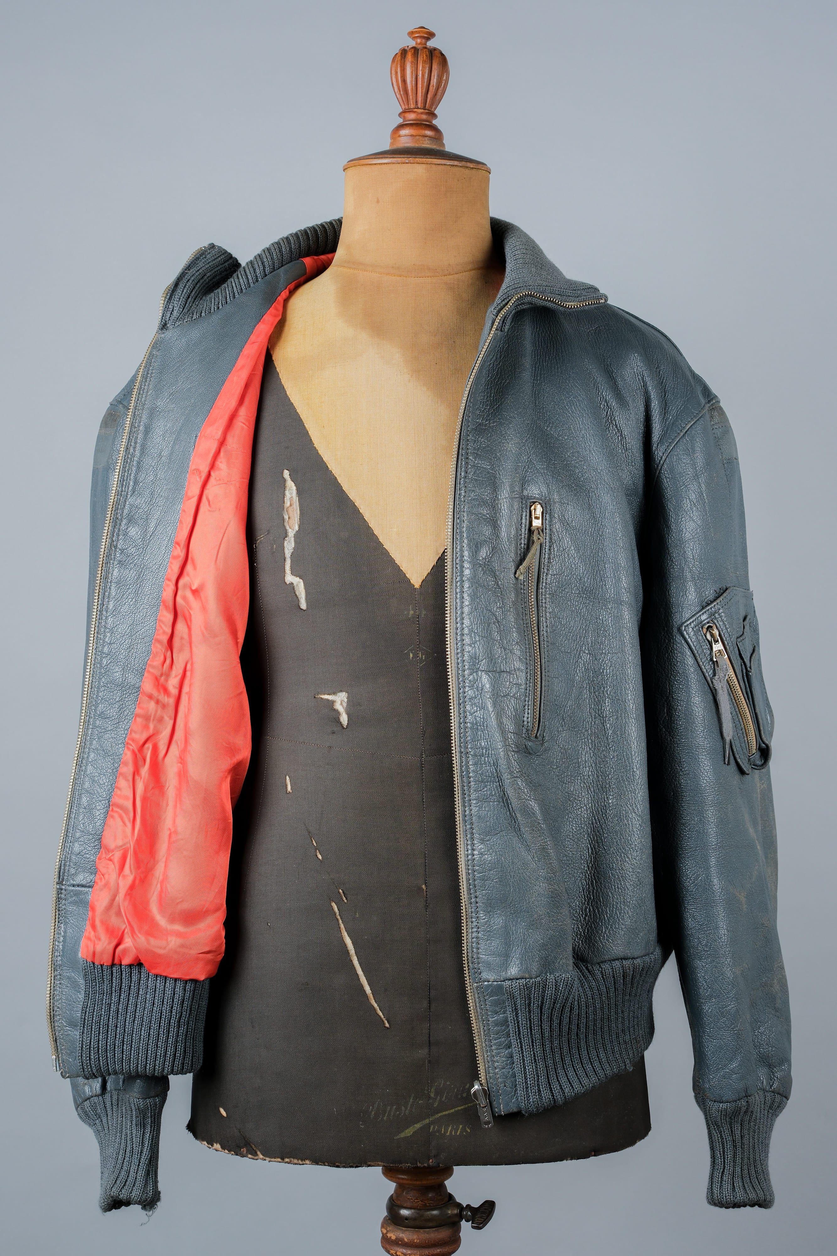 【~70’s】West German Air Force Pilot Leather Jacket