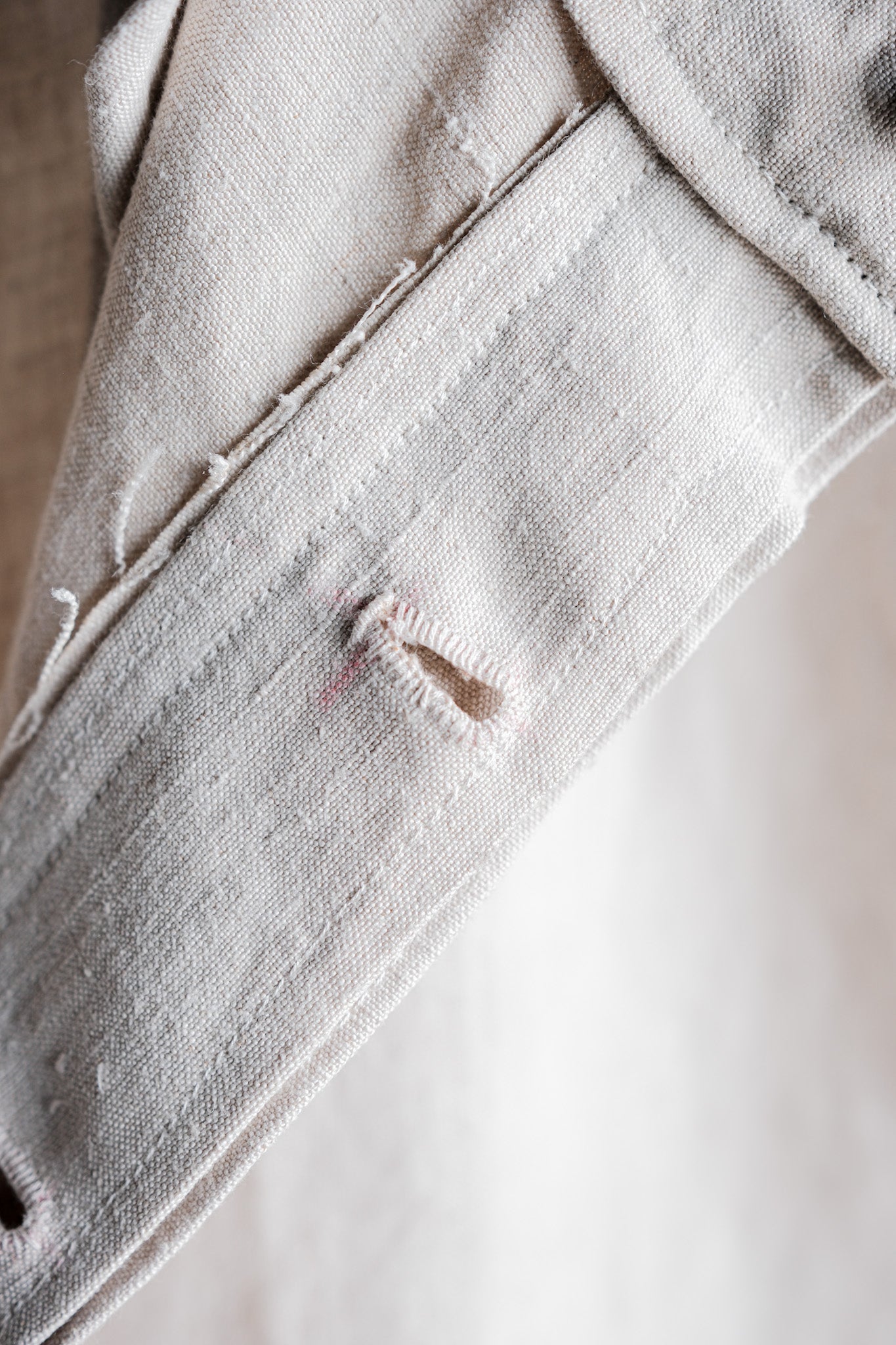 【~40's】WWⅡ German Navy Linen Bespoke Trousers "Kriegsmarine"