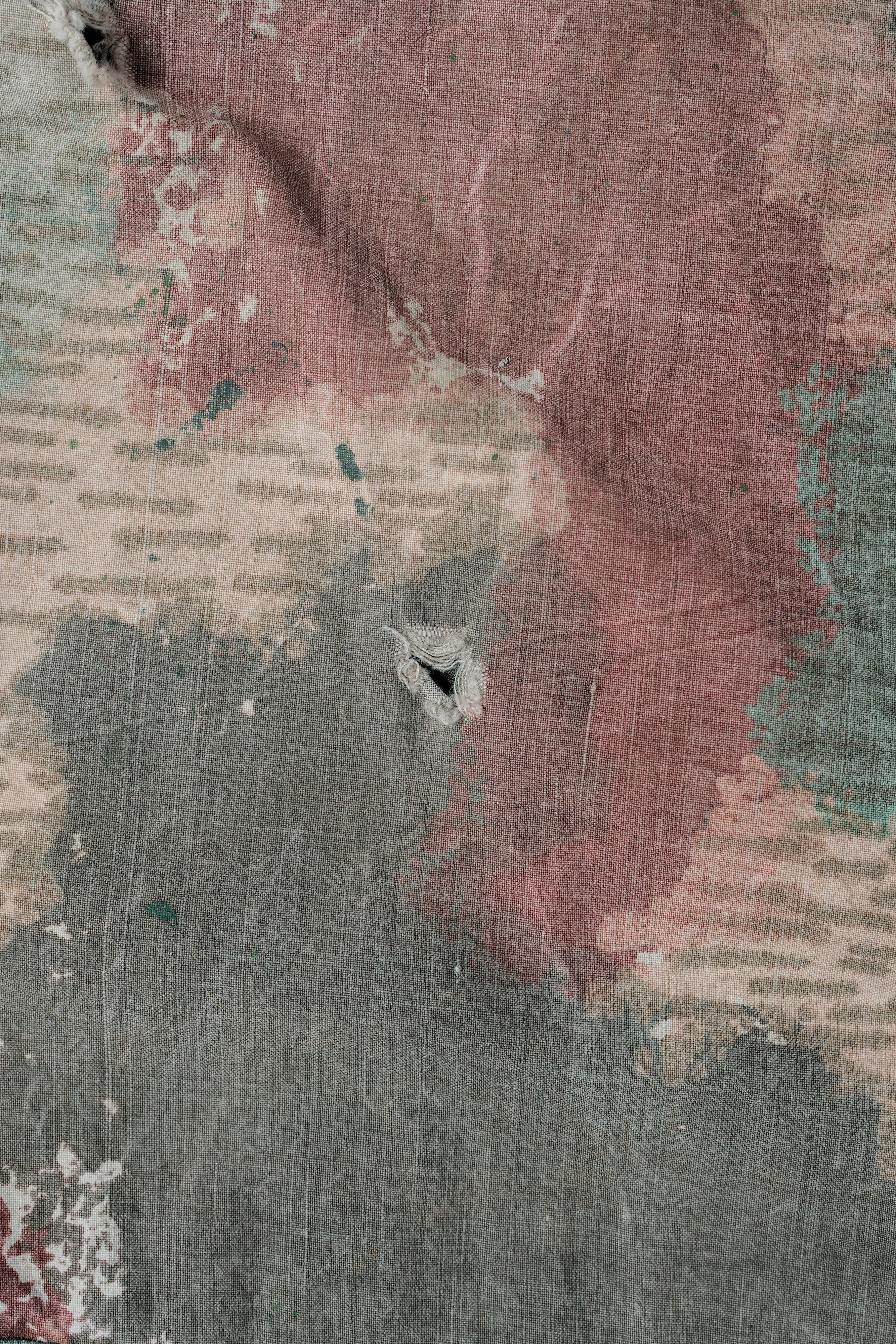 【~60's】Czechoslovakian Army Sumpfmuster Pattern Camouflage Trousers "Localmade"