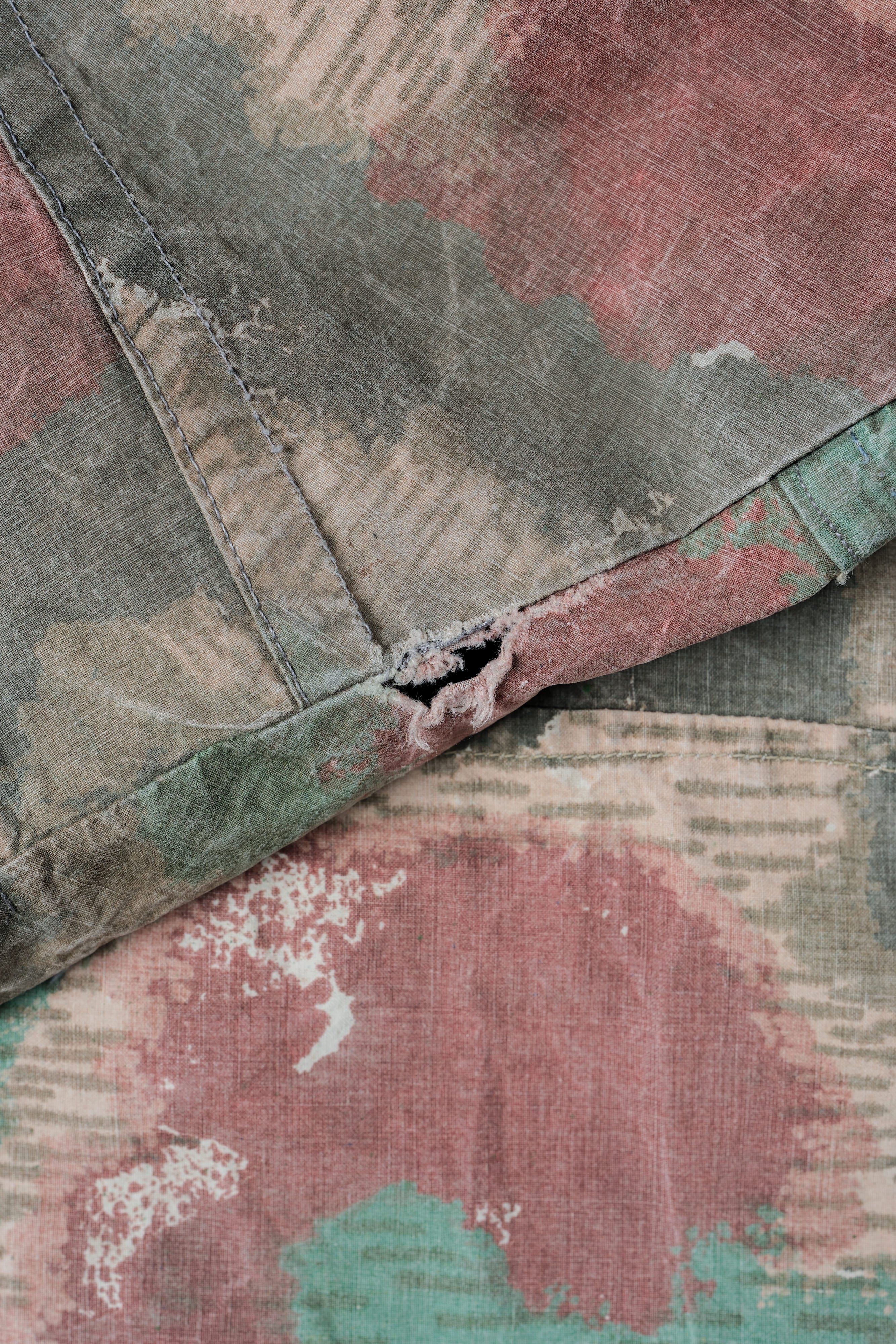 【~60's】Czechoslovakian Army Sumpfmuster Pattern Camouflage Trousers "Localmade"