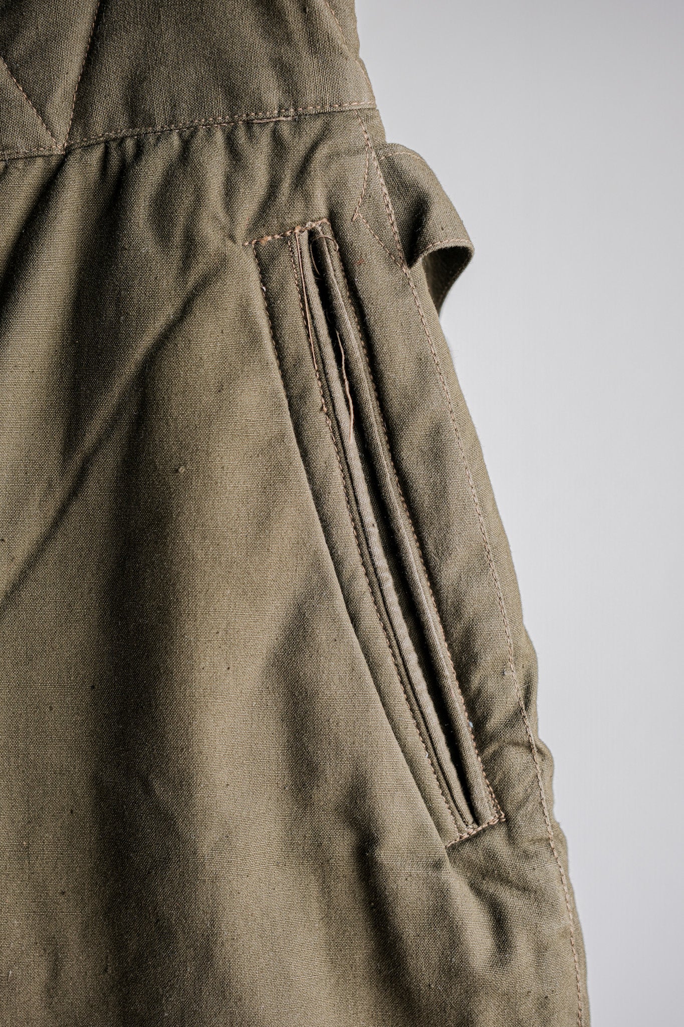 【~50's】Czechoslovakian Air Force Dubaky Camouflage Reversible Trousers Size.2B "Dead Stock"