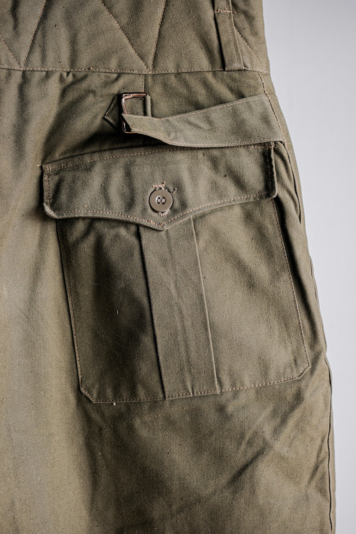 【~50's】Czechoslovakian Air Force Dubaky Camouflage Reversible Trousers Size.2B "Dead Stock"