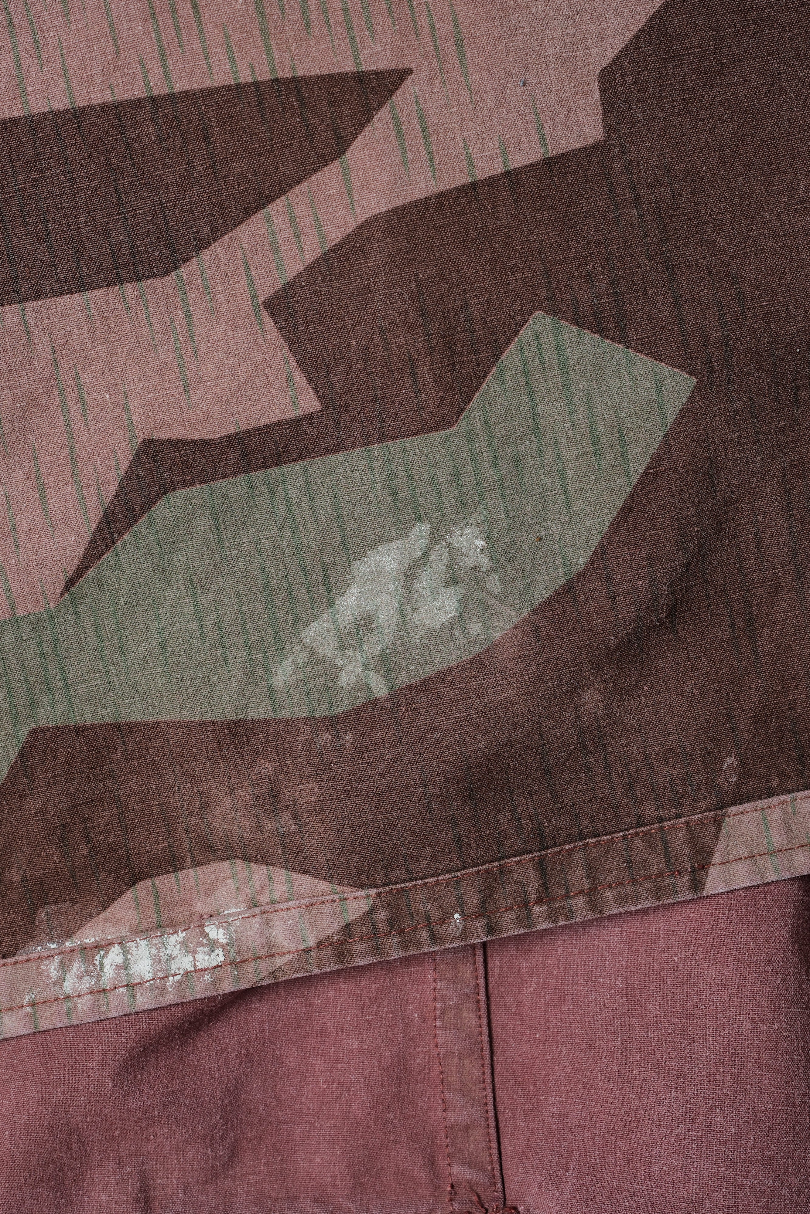 【~60's】German Vintage Splinter Pattern Camouflage Smock