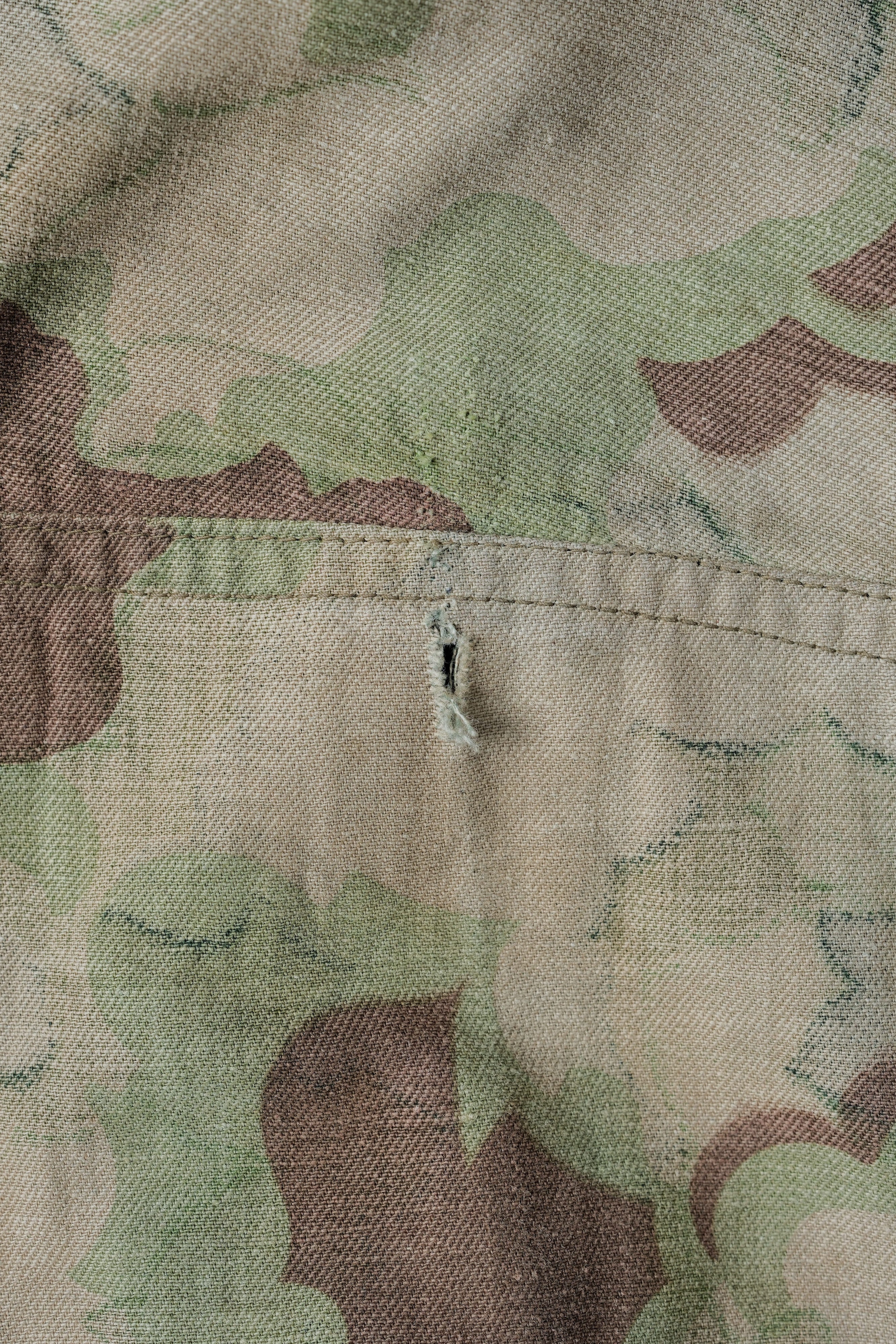 【~50's】Czechoslovakian Army Clouds Camouflage Reversible Smock "Modified"