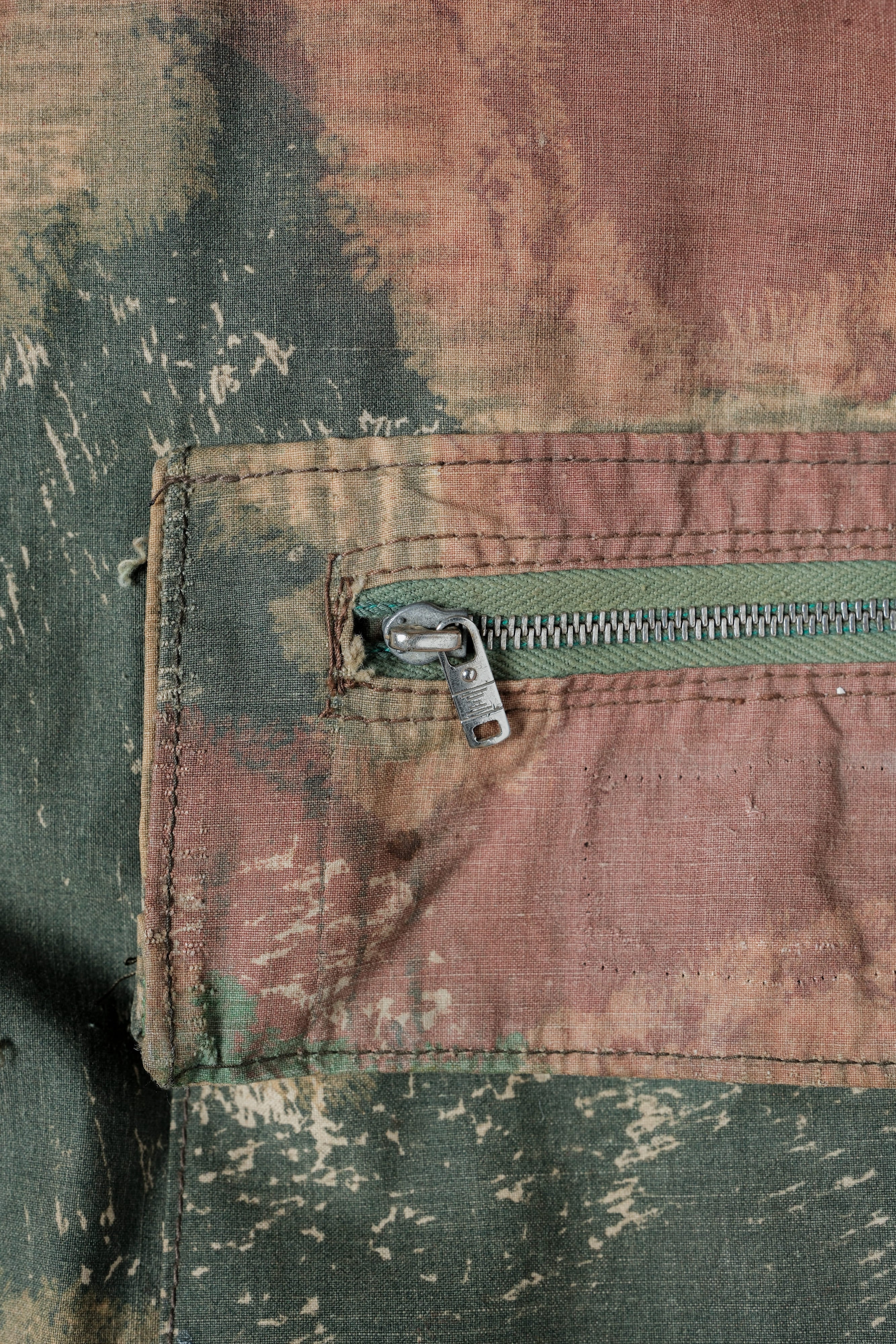 【~60's】Czechoslovakian Army Sumpfmuster Pattern Camouflage Field Jacket "Localmade"