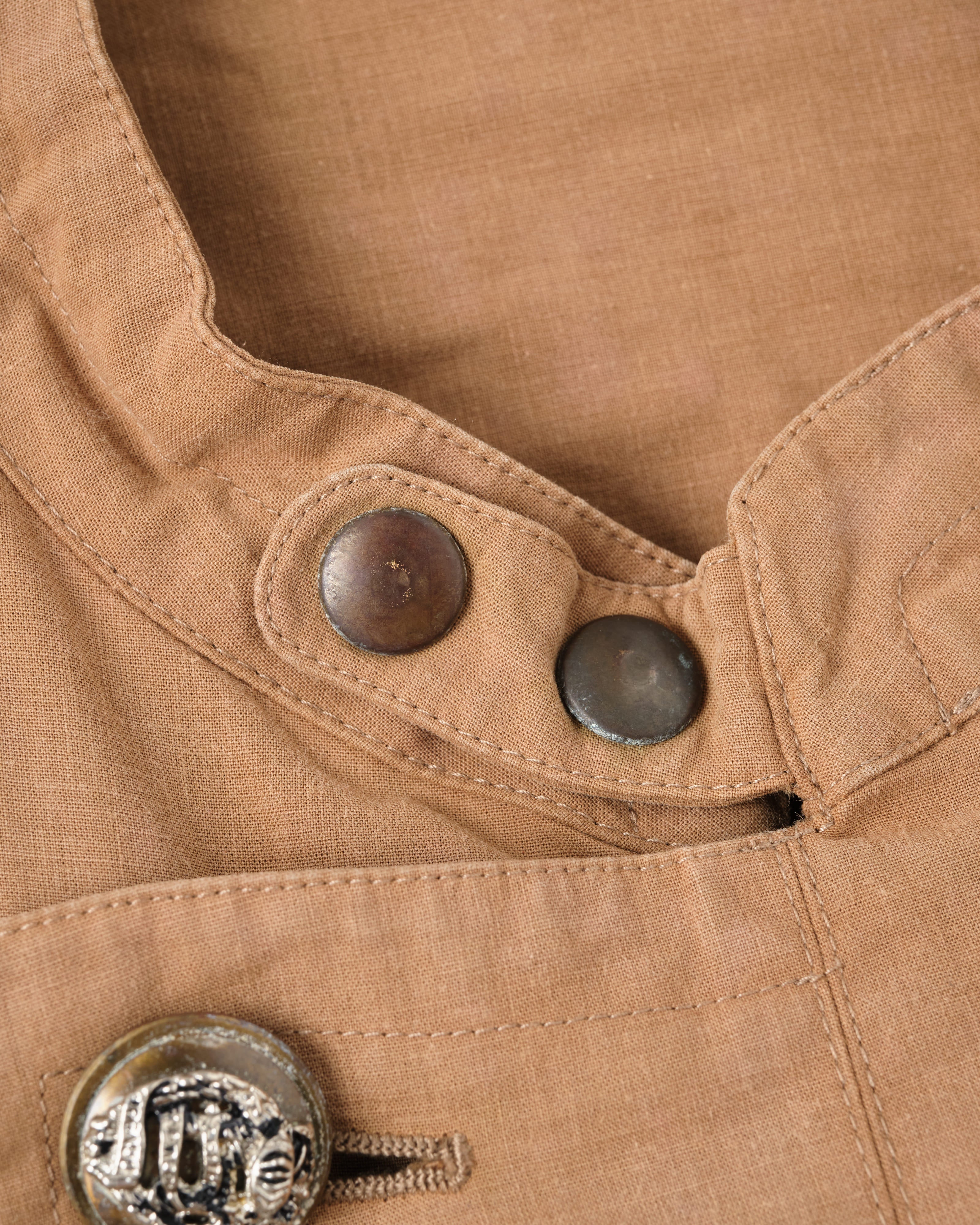 【~80's】Old Marithé François Girbaud Moment Due German Motorcycle Type Double Breasted Jacket