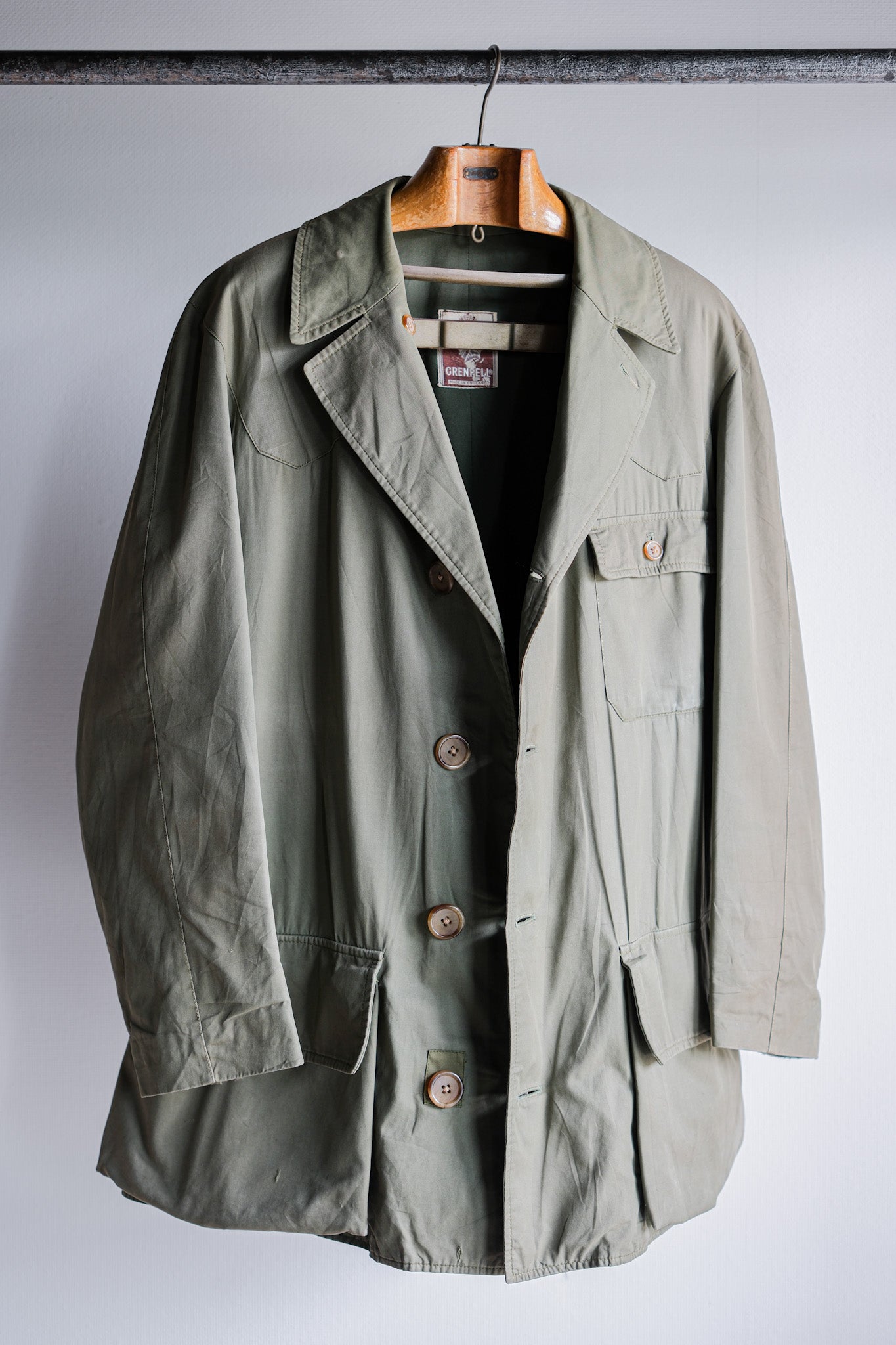 【~60’s】Vintage Grenfell Shooter Jacket Size.40 "Mountain Tag"