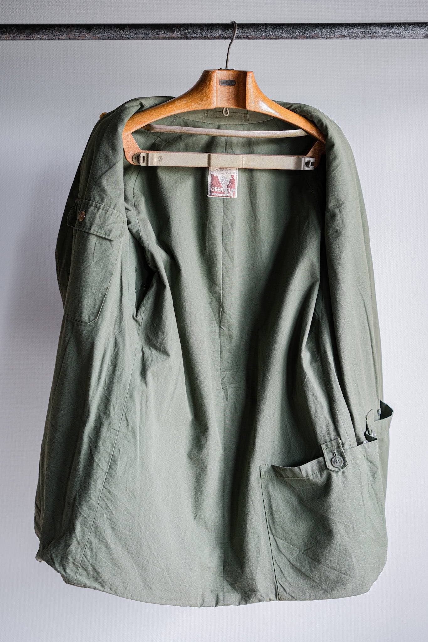 【~60’s】Vintage Grenfell Shooter Jacket Size.40 "Mountain Tag"