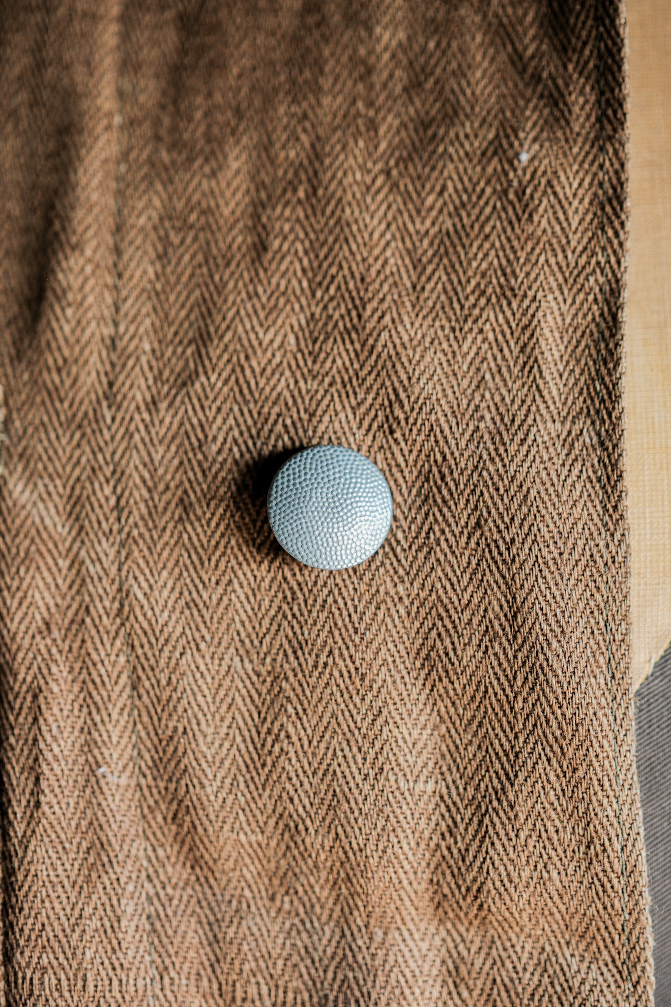 【~40's】WWⅡ German Army Drillich HBT Linen Jacket "Unusual Color" "Wehrmacht"