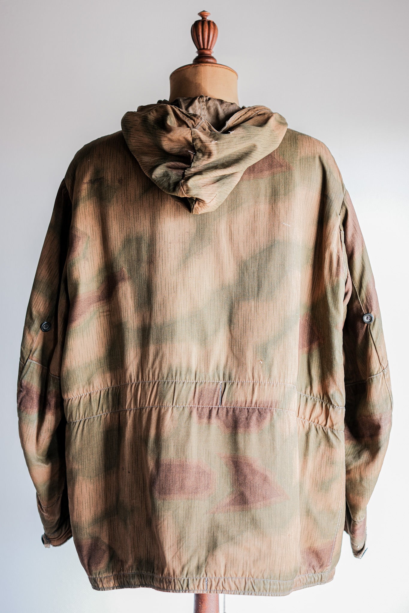 【~40's】WWⅡ German Army Sumpftarnmuster 44 Camouflage 43 Pattern Winter Parka "Wehrmacht"