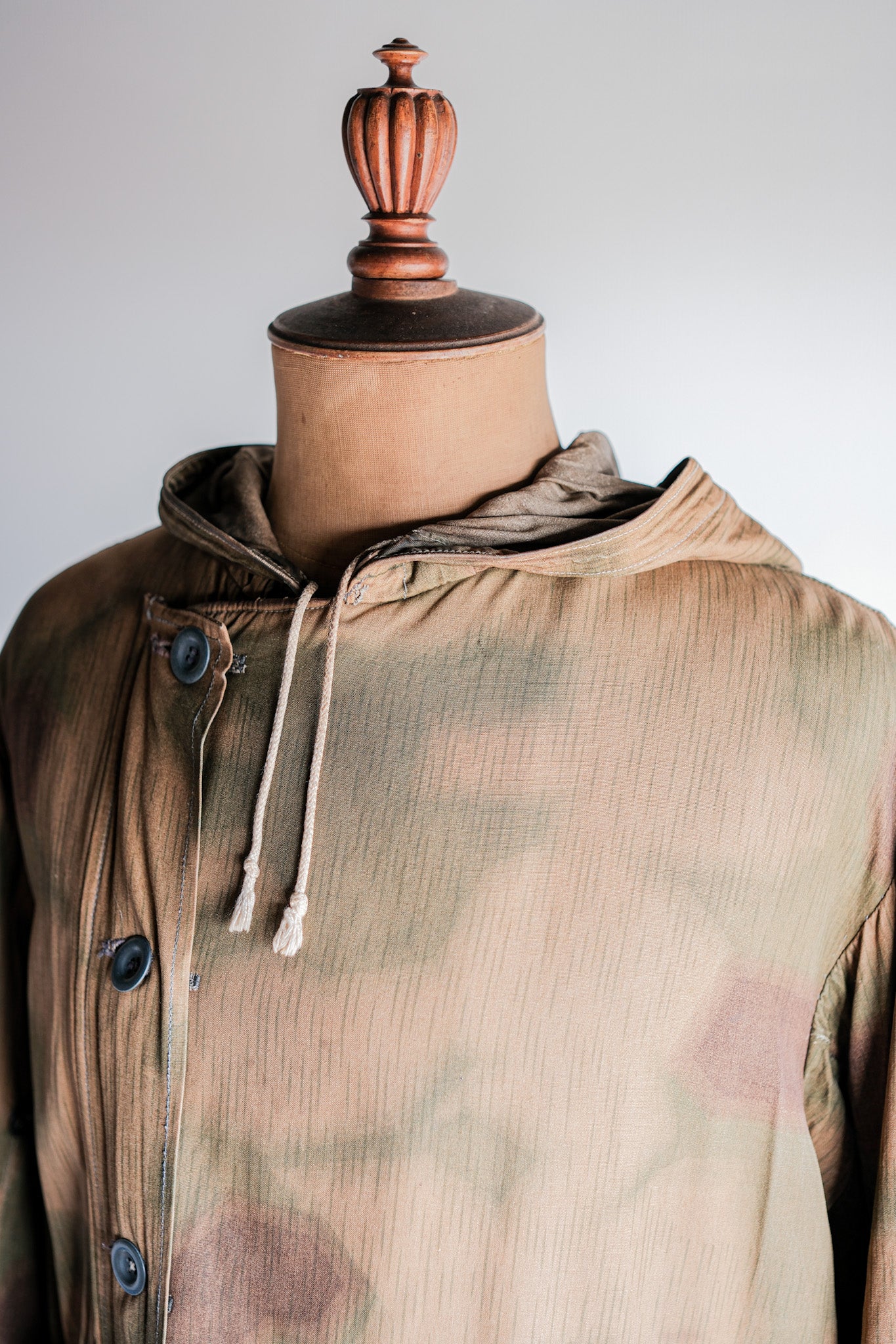 【~40's】WWⅡ German Army Sumpftarnmuster 44 Camouflage 43 Pattern Winter Parka "Wehrmacht"
