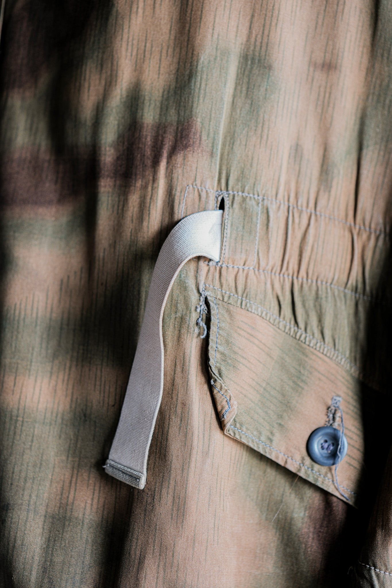 【~40's】WWⅡ German Army Sumpftarnmuster 44 Camouflage 43 Pattern Winter Parka "Wehrmacht"