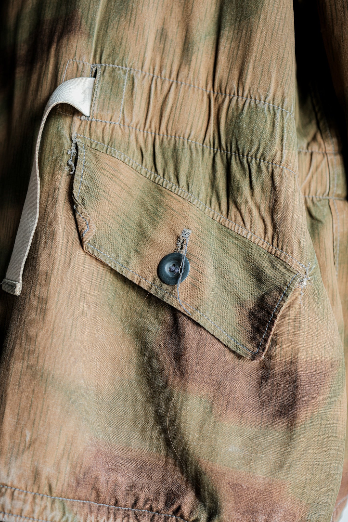 【~40's】WWⅡ German Army Sumpftarnmuster 44 Camouflage 43 Pattern Winter Parka "Wehrmacht"