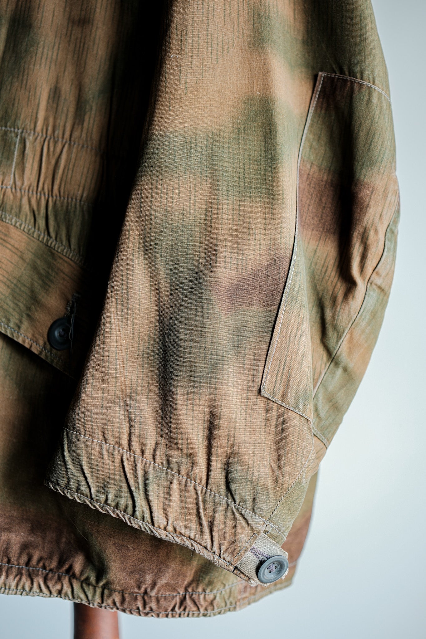 【~40's】WWⅡ German Army Sumpftarnmuster 44 Camouflage 43 Pattern Winter Parka "Wehrmacht"