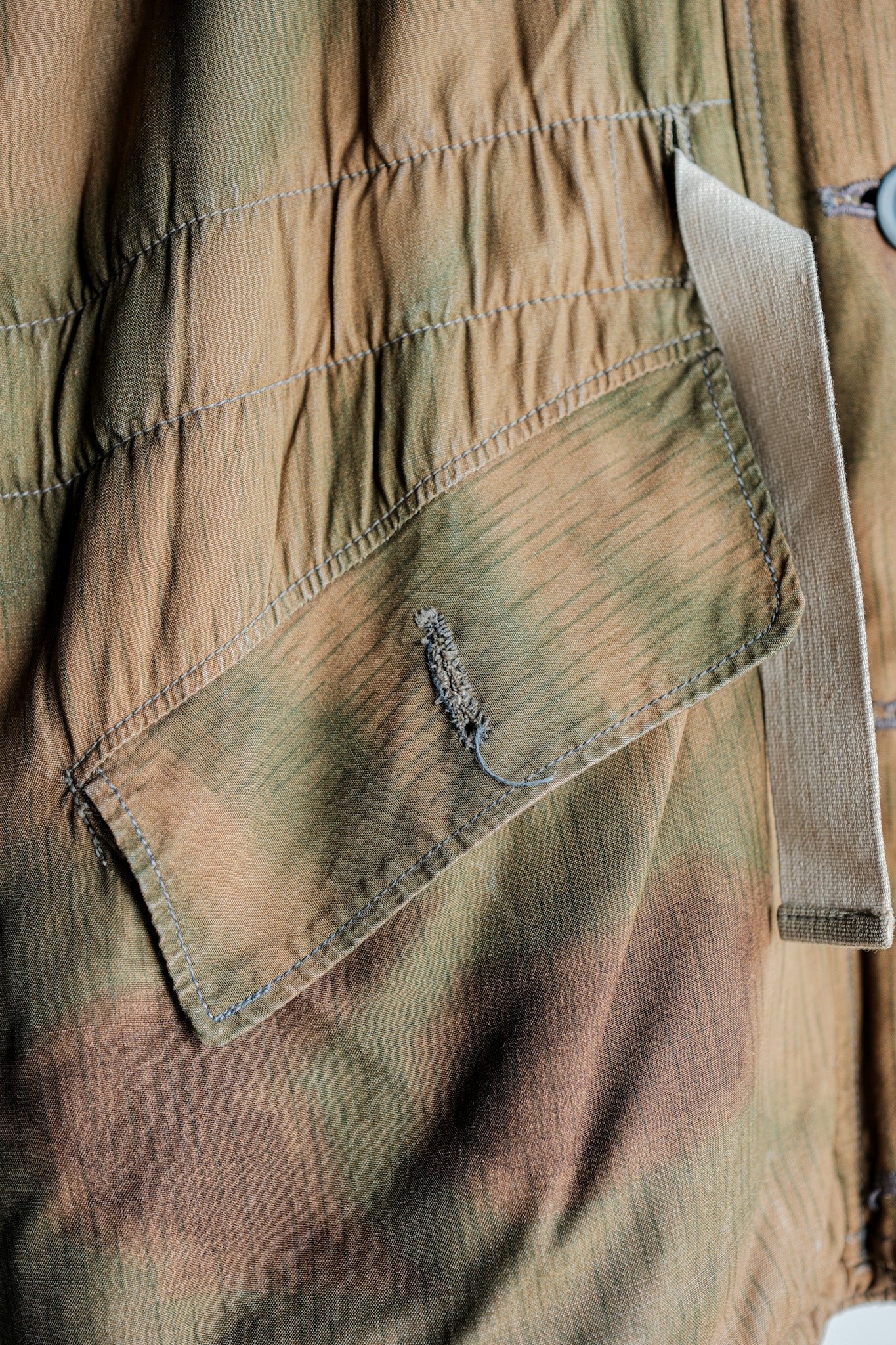 【~40's】WWⅡ German Army Sumpftarnmuster 44 Camouflage 43 Pattern Winter Parka "Wehrmacht"