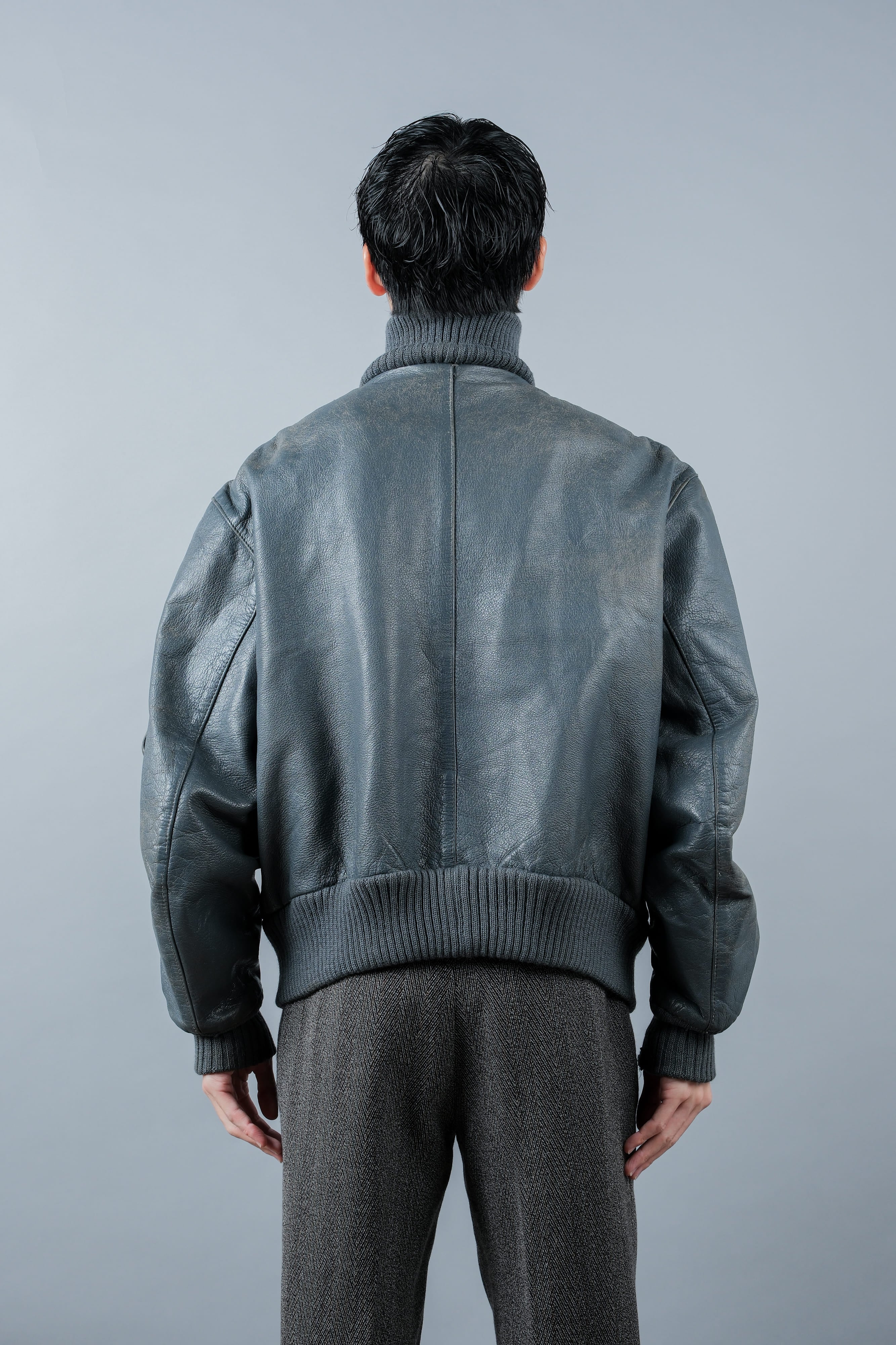 【~70’s】West German Air Force Pilot Leather Jacket