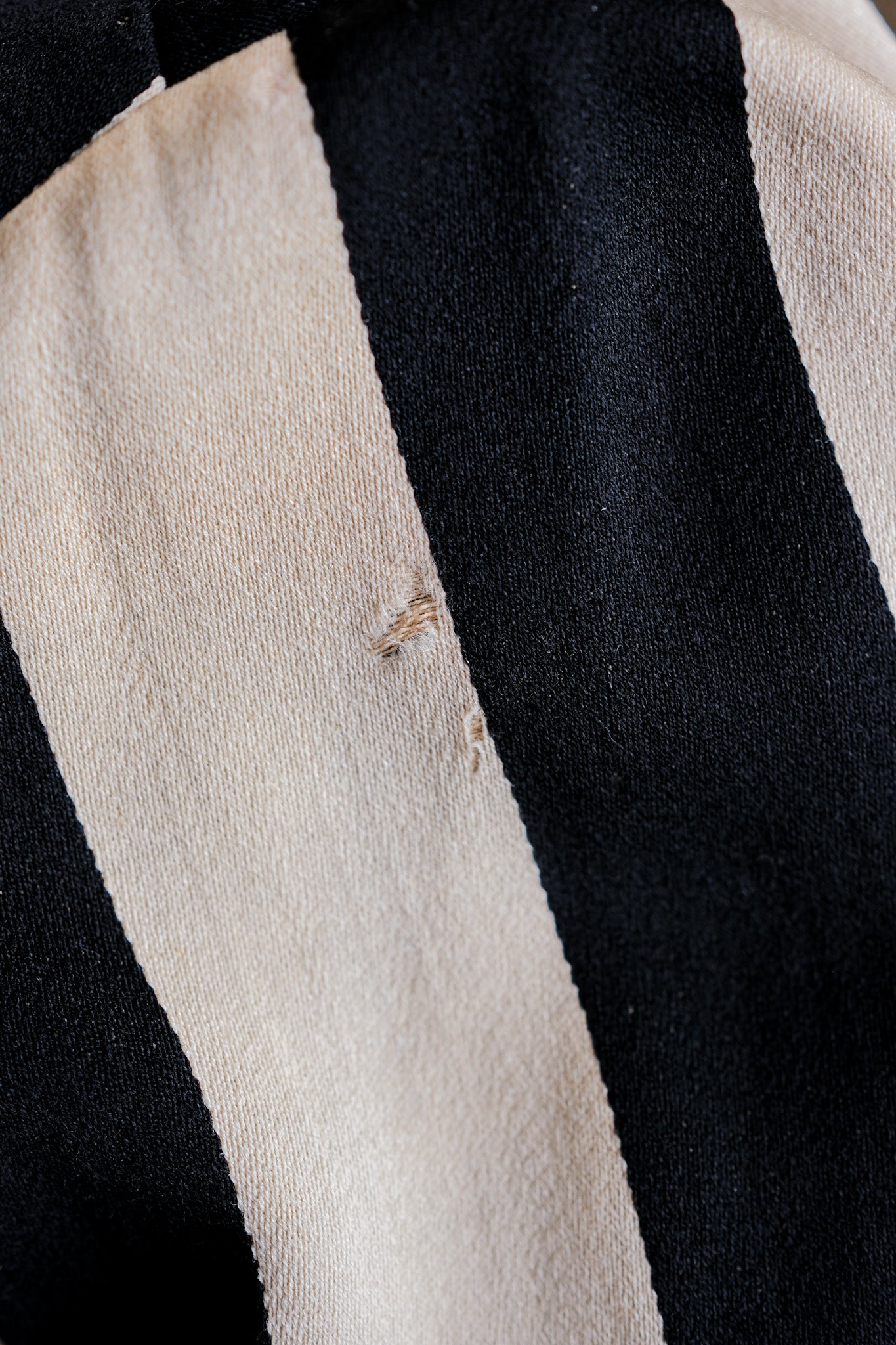 【~20's】British Vintage 2 Tone Striped College Jacket