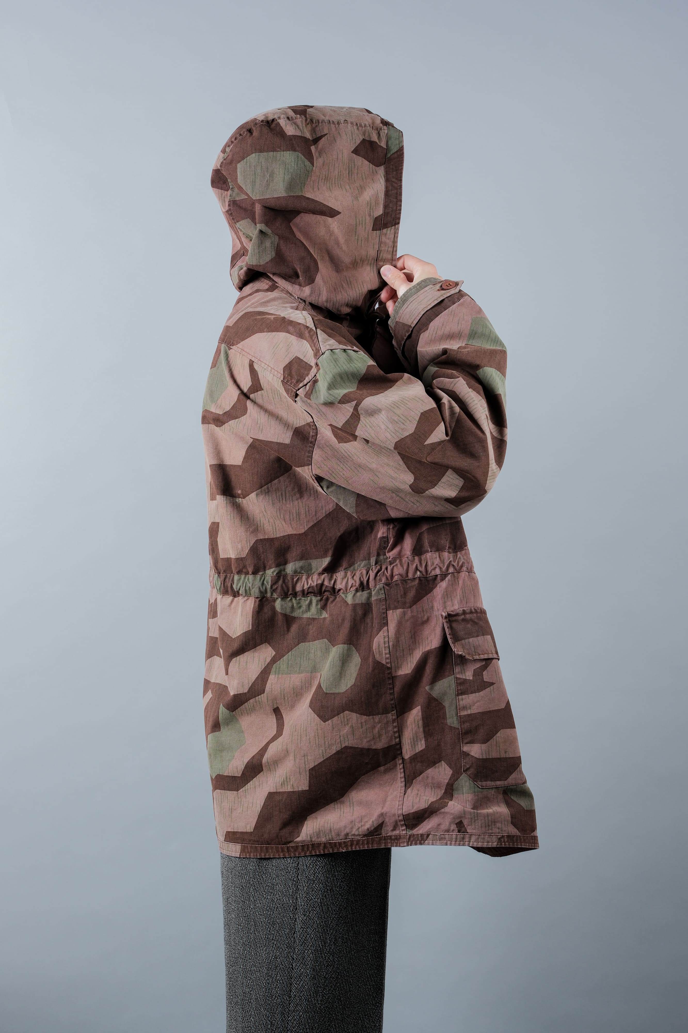 【~60's】German Vintage Splinter Pattern Camouflage Smock