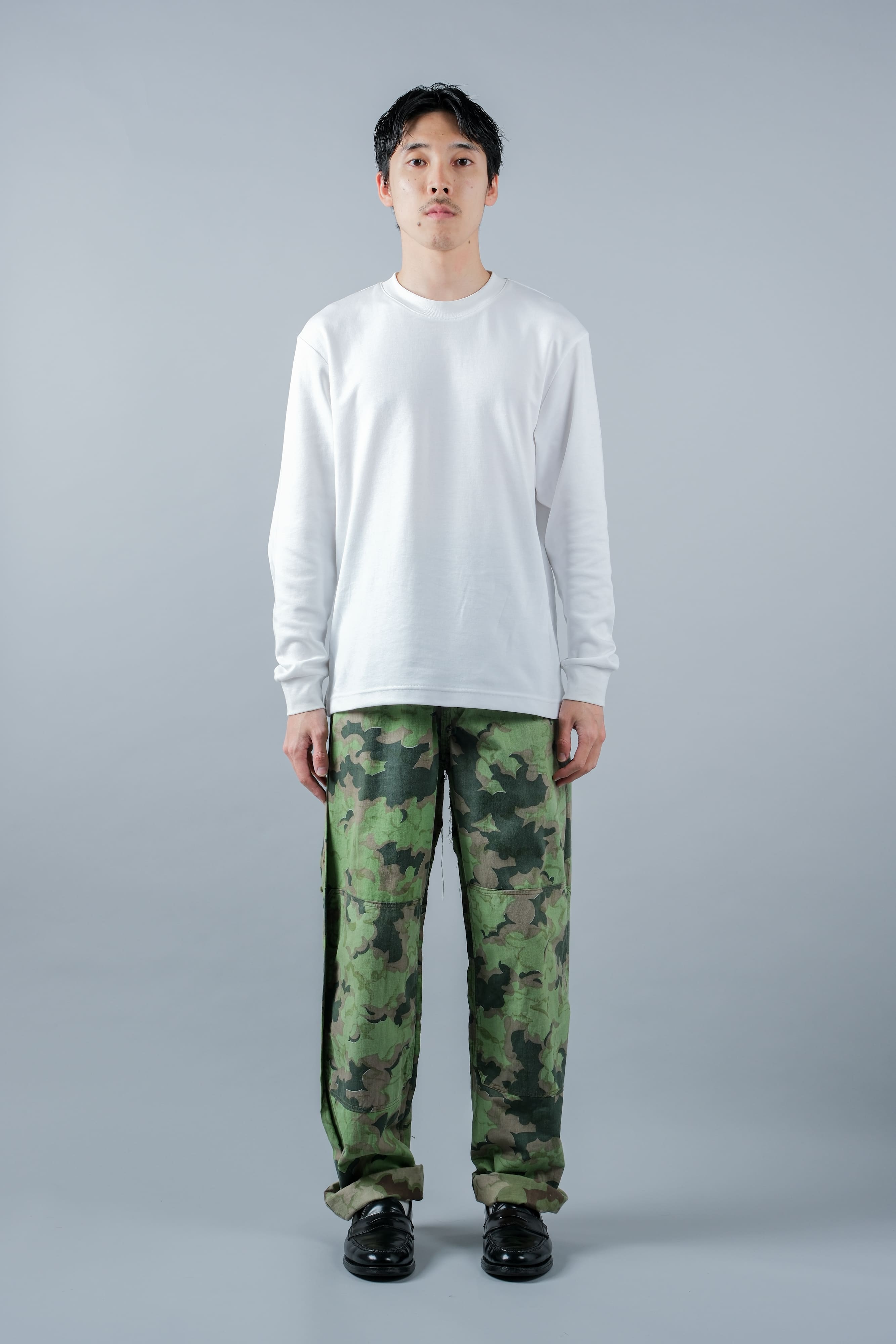 【~50's】Czechoslovakian Army Clouds Camouflage Reversible Trousers "Modified"