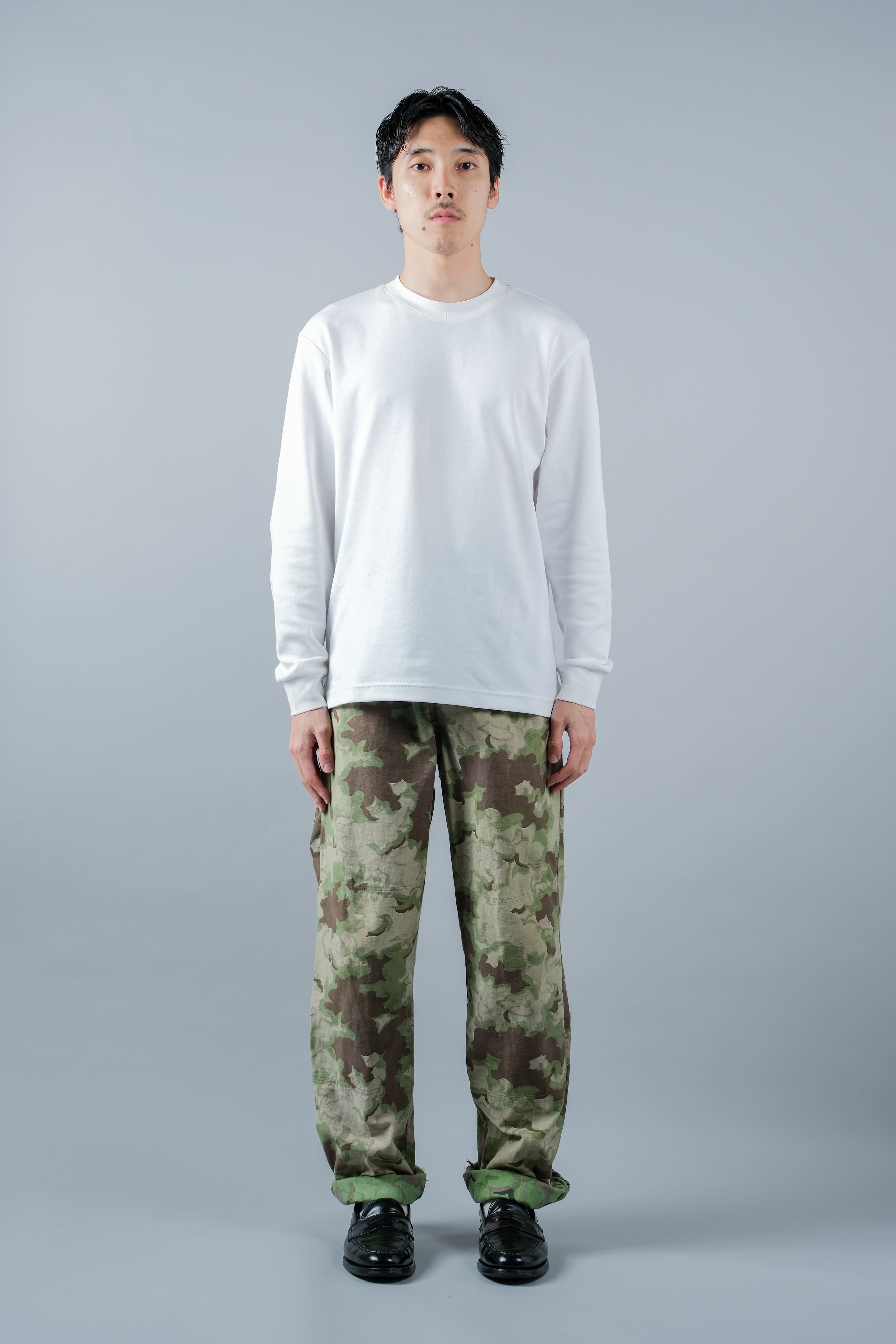 【~50's】Czechoslovakian Army Clouds Camouflage Reversible Trousers "Modified"