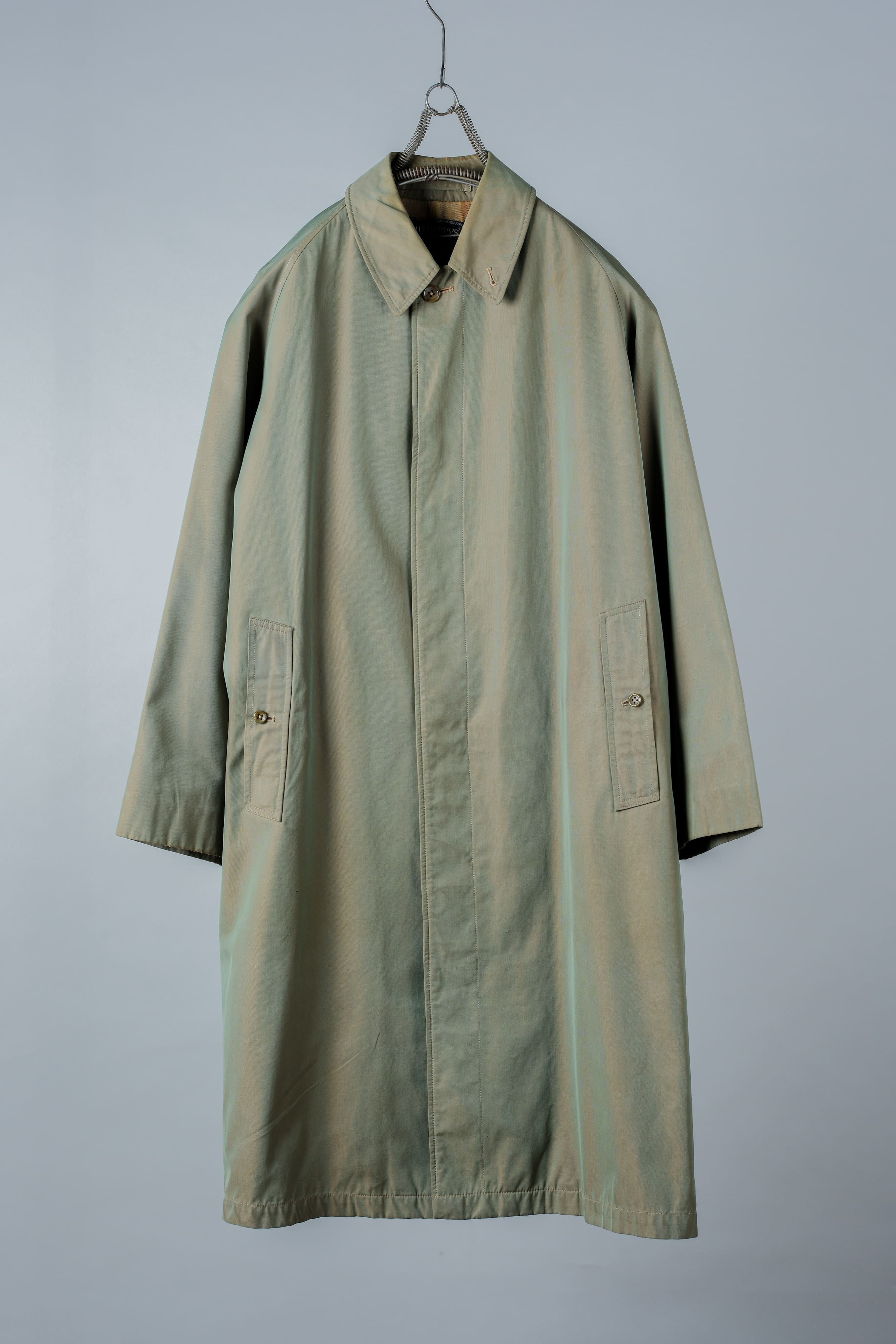 【~60's】Vintage Burberrys Single Raglan Balmacaan Coat C100 Size.34REG "COMMANDER Ⅱ" "TAMAMUSHI" "PISSIMBONO GENOA 別注"