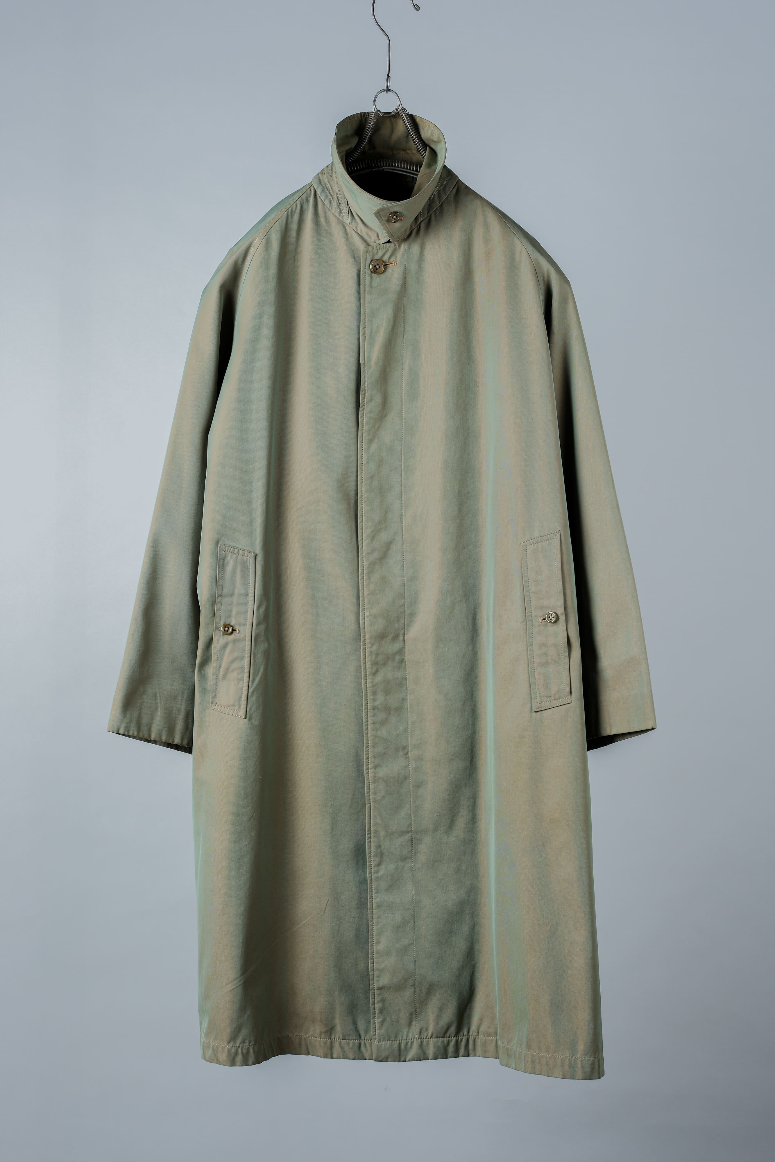 【~60's】Vintage Burberrys Single Raglan Balmacaan Coat C100 Size.34REG "COMMANDER Ⅱ" "TAMAMUSHI" "PISSIMBONO GENOA 別注"