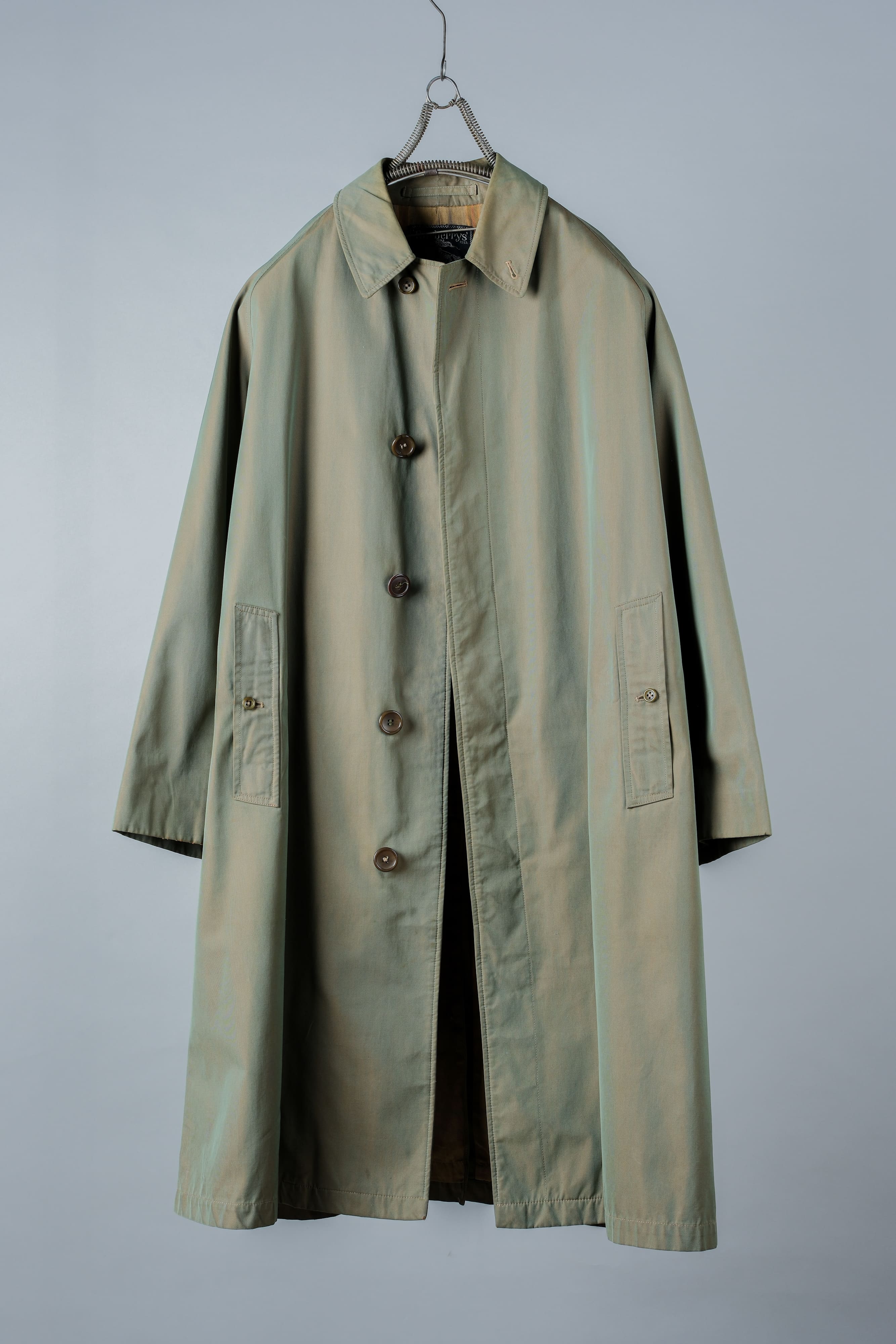 【~60's】Vintage Burberrys Single Raglan Balmacaan Coat C100 Size.34REG "COMMANDER Ⅱ" "TAMAMUSHI" "PISSIMBONO GENOA 別注"