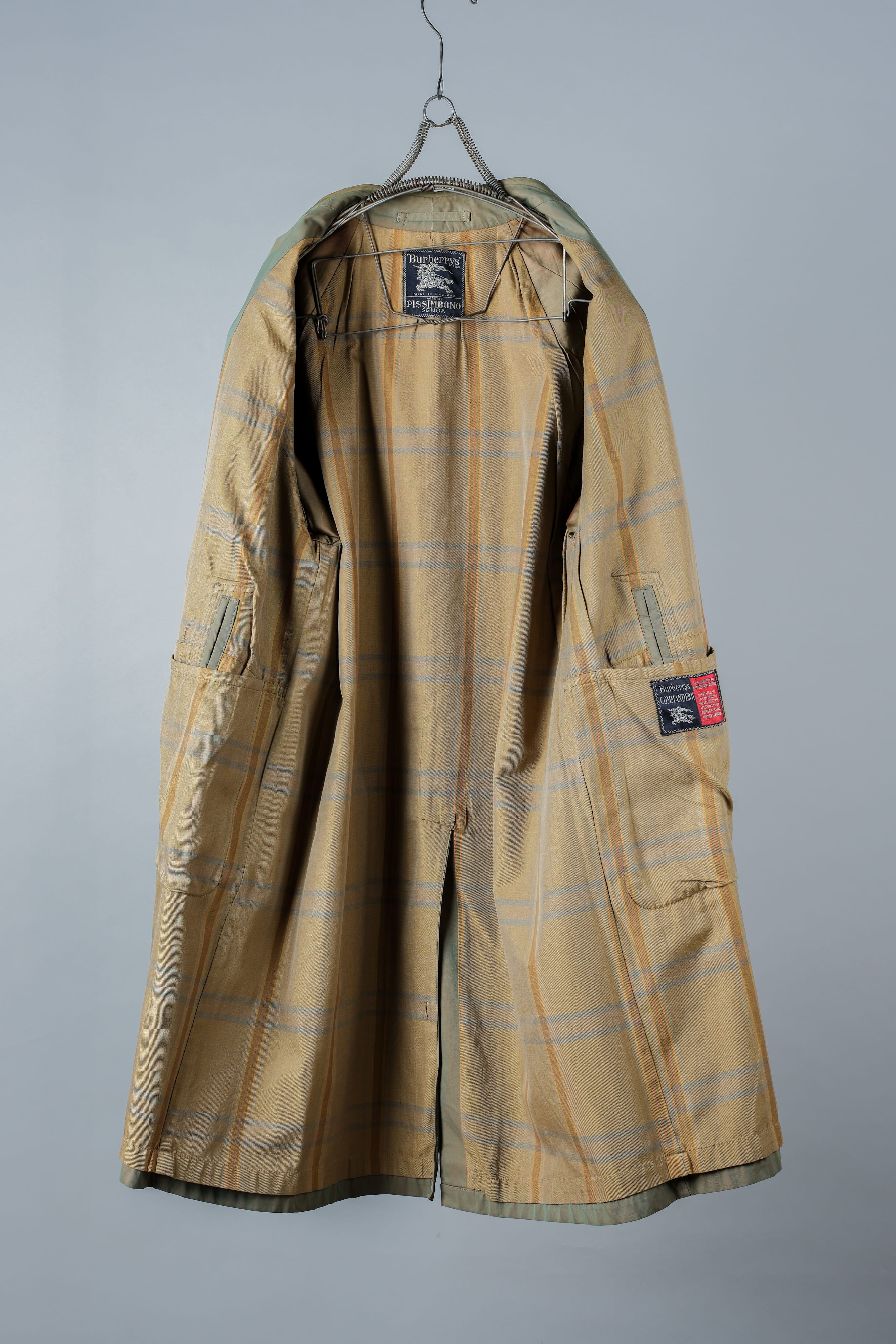 【~60's】Vintage Burberrys Single Raglan Balmacaan Coat C100 Size.34REG "COMMANDER Ⅱ" "TAMAMUSHI" "PISSIMBONO GENOA 別注"