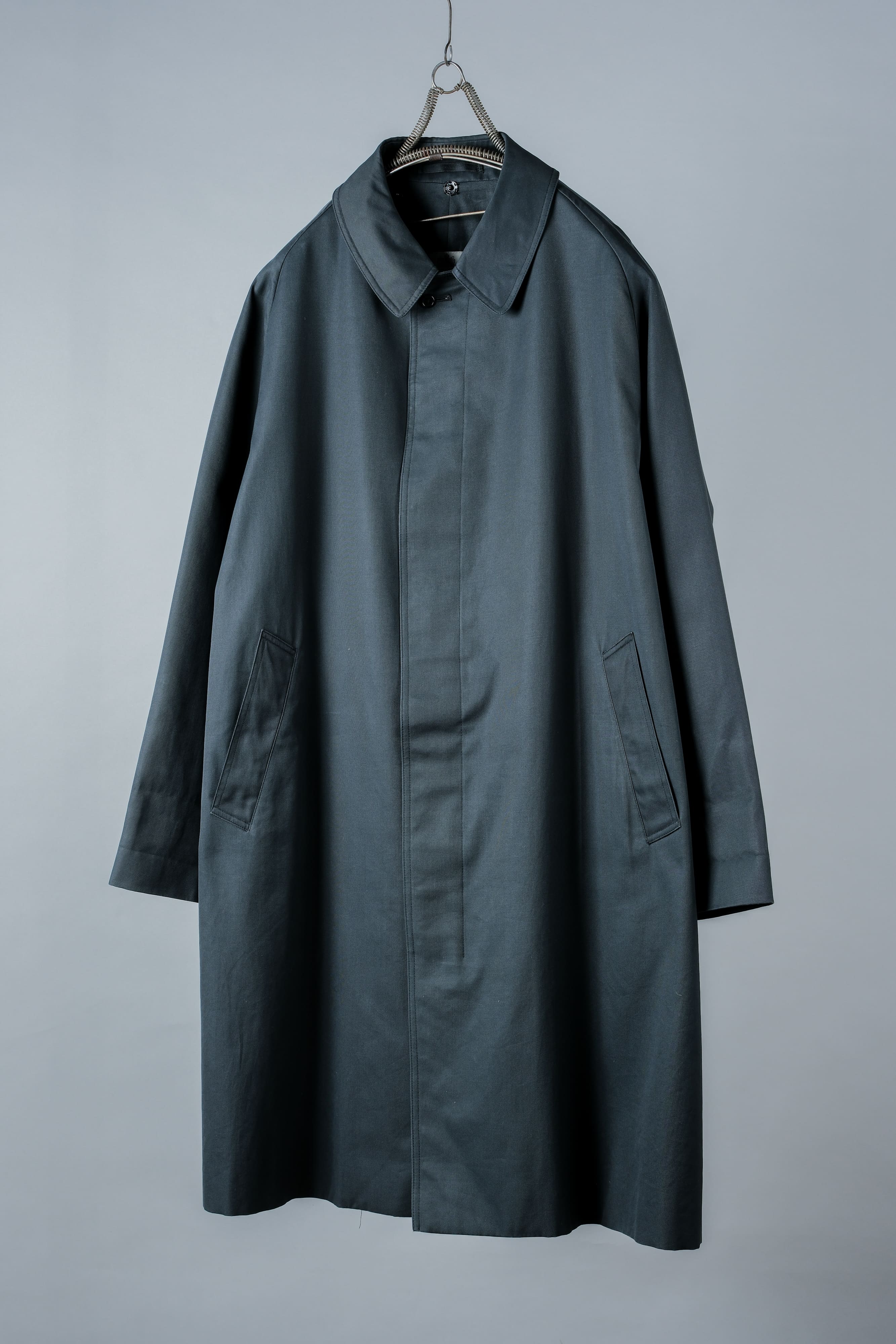 【~60's】Vintage Aquascutum Single Raglan Balmacaan Coat C100 Size.44REG "Aqua 5" "STEINHARDT 別注"