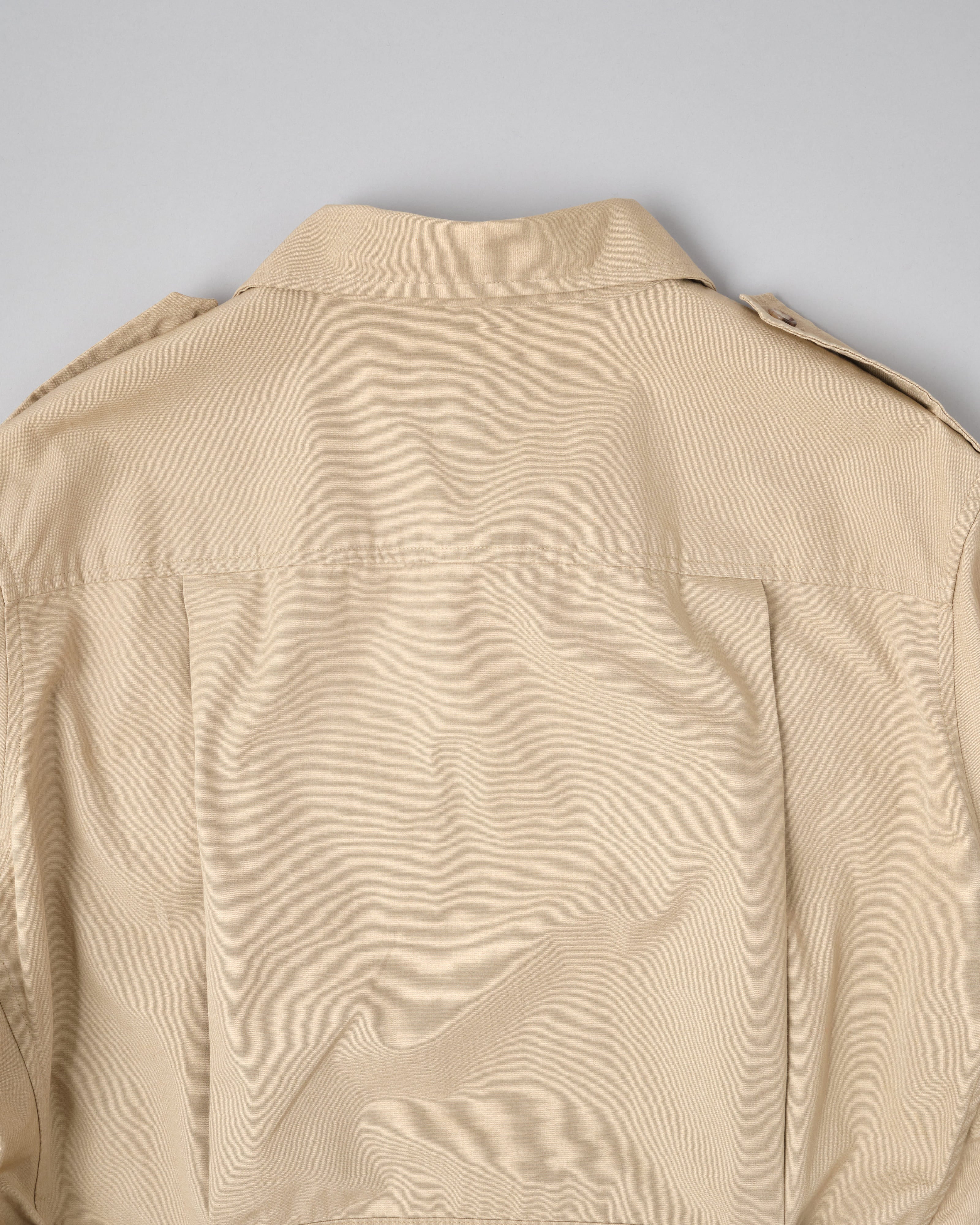 【~80's】Vintage Willis&Geiger Bush Poplin Safari Jacket Size.42 "Made in U.S.A."