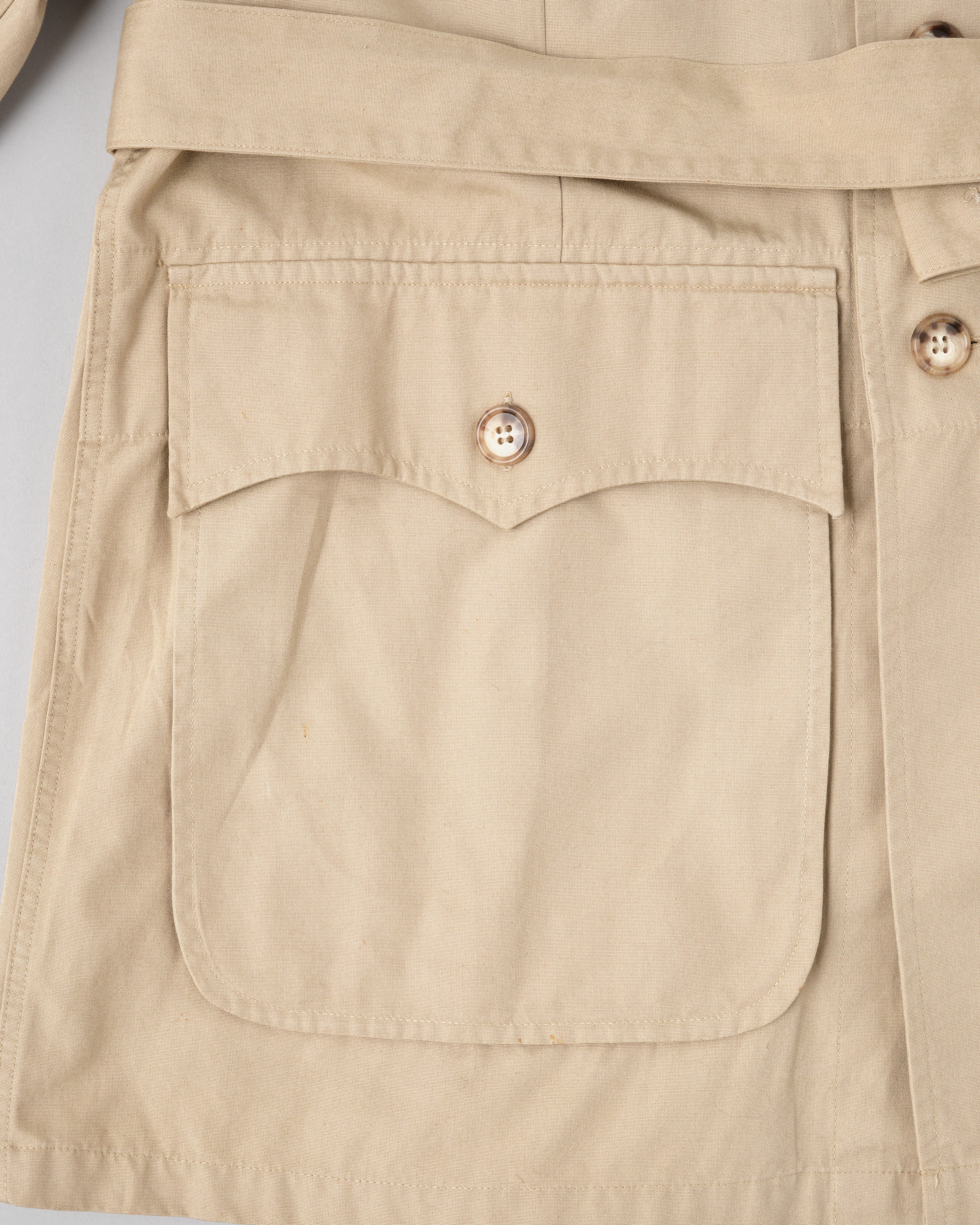 【~80's】Vintage Willis&Geiger Bush Poplin Safari Jacket Size.42 "Made in U.S.A."
