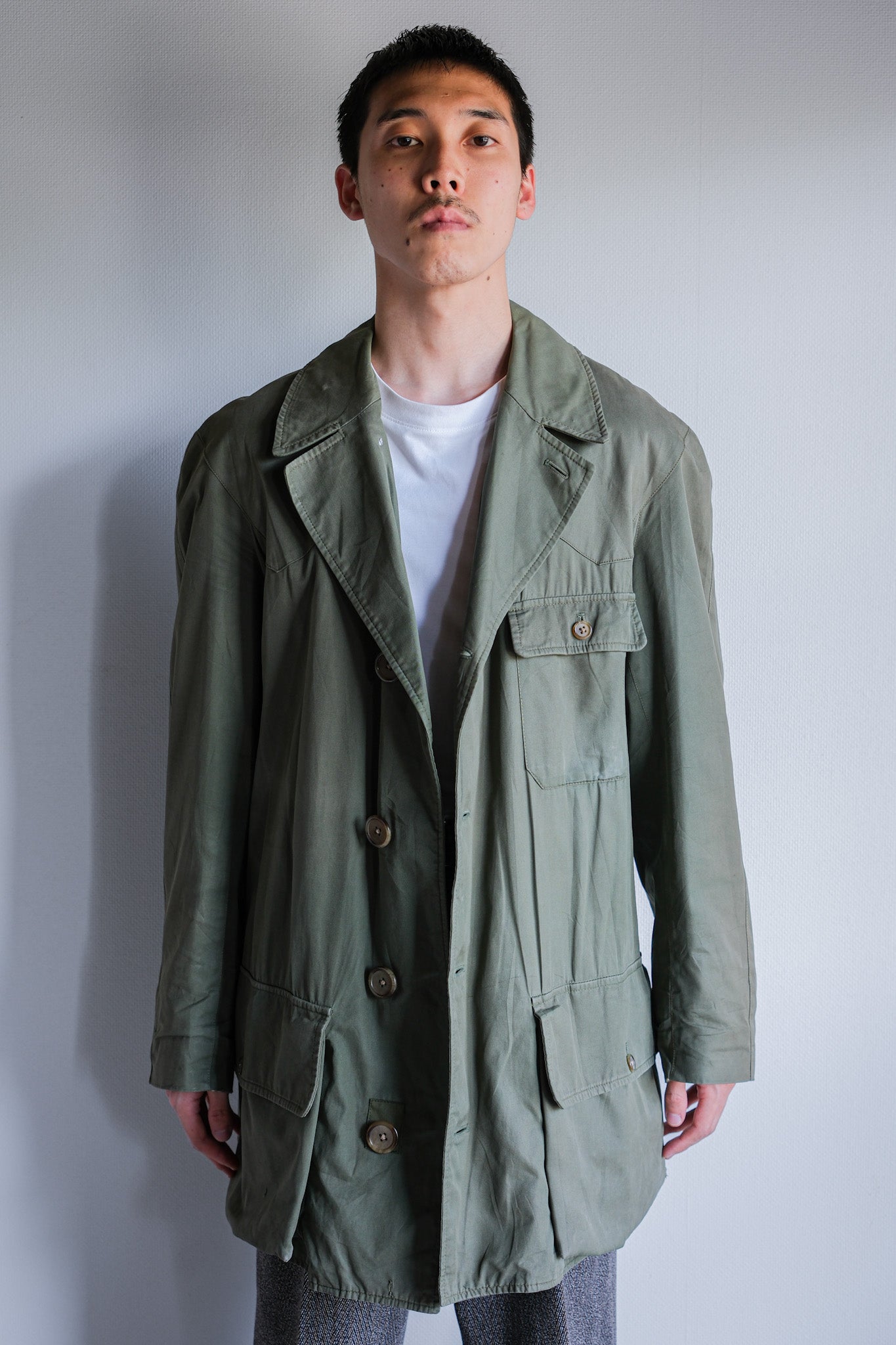 【~60’s】Vintage Grenfell Shooter Jacket Size.40 "Mountain Tag"