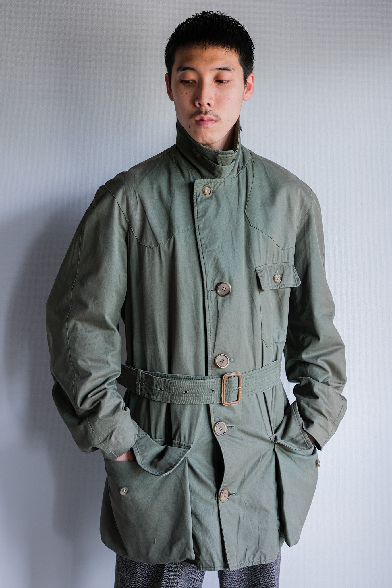 【~60’s】Vintage Grenfell Shooter Jacket Size.40 "Mountain Tag"