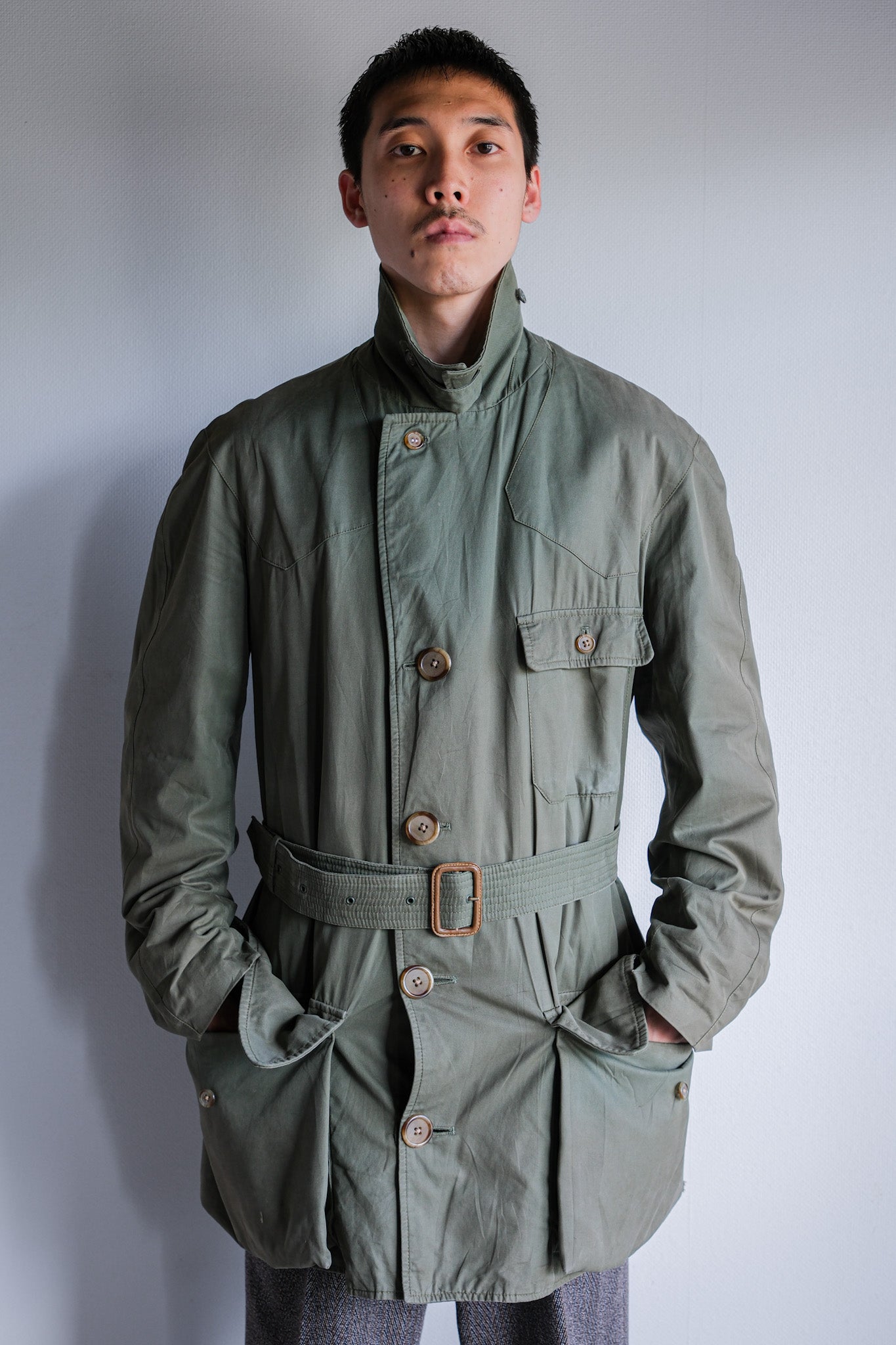 【~60’s】Vintage Grenfell Shooter Jacket Size.40 "Mountain Tag"