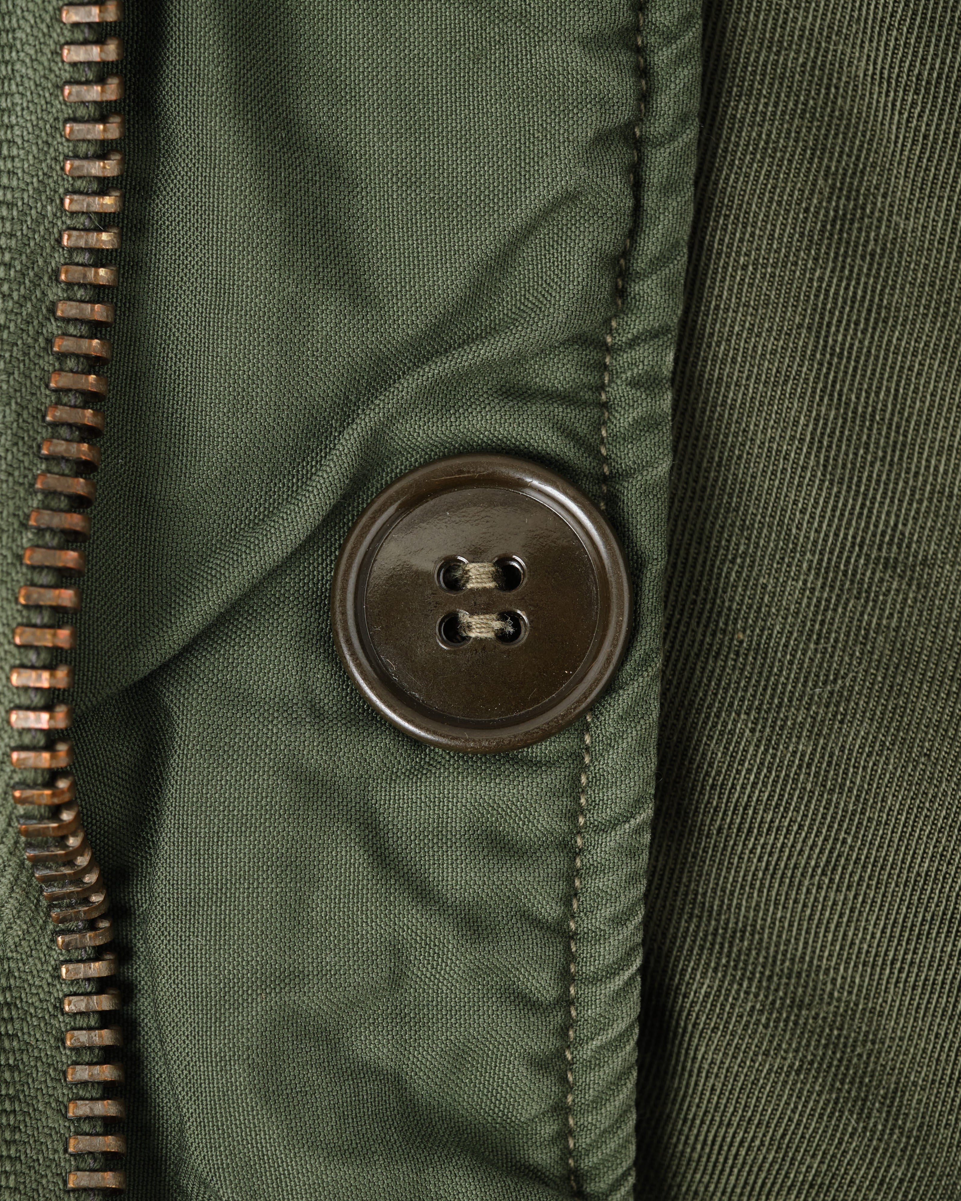 【~60's】French Air Force Cotton Flight Jacket With Boa Collar Size.104MGM