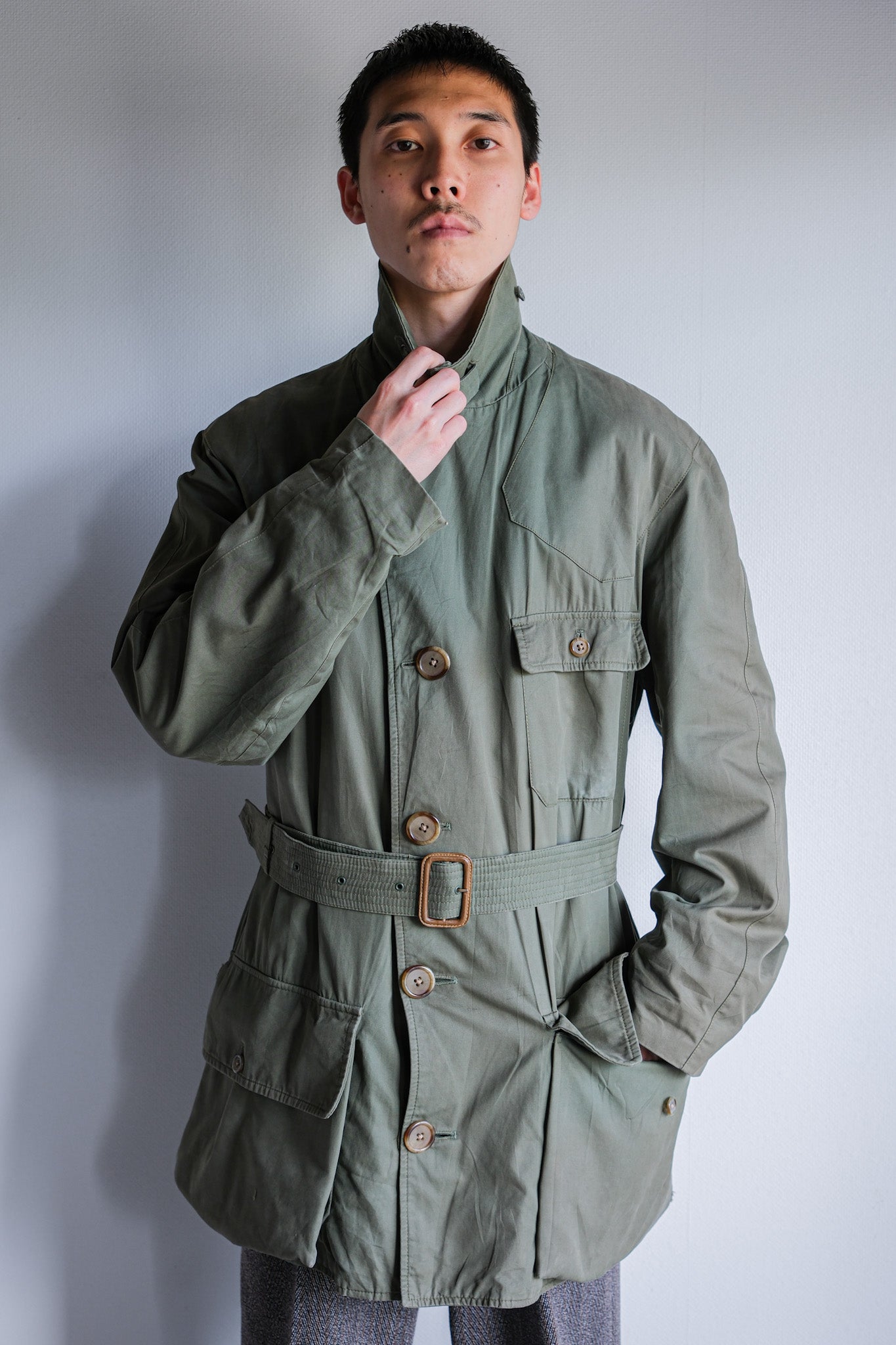 【~60’s】Vintage Grenfell Shooter Jacket Size.40 "Mountain Tag"
