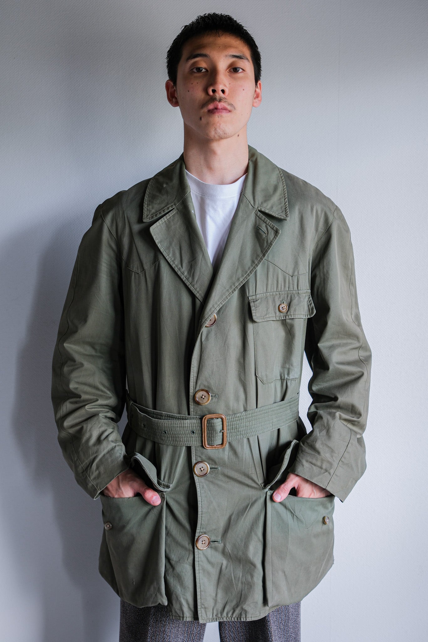 【~60’s】Vintage Grenfell Shooter Jacket Size.40 "Mountain Tag"