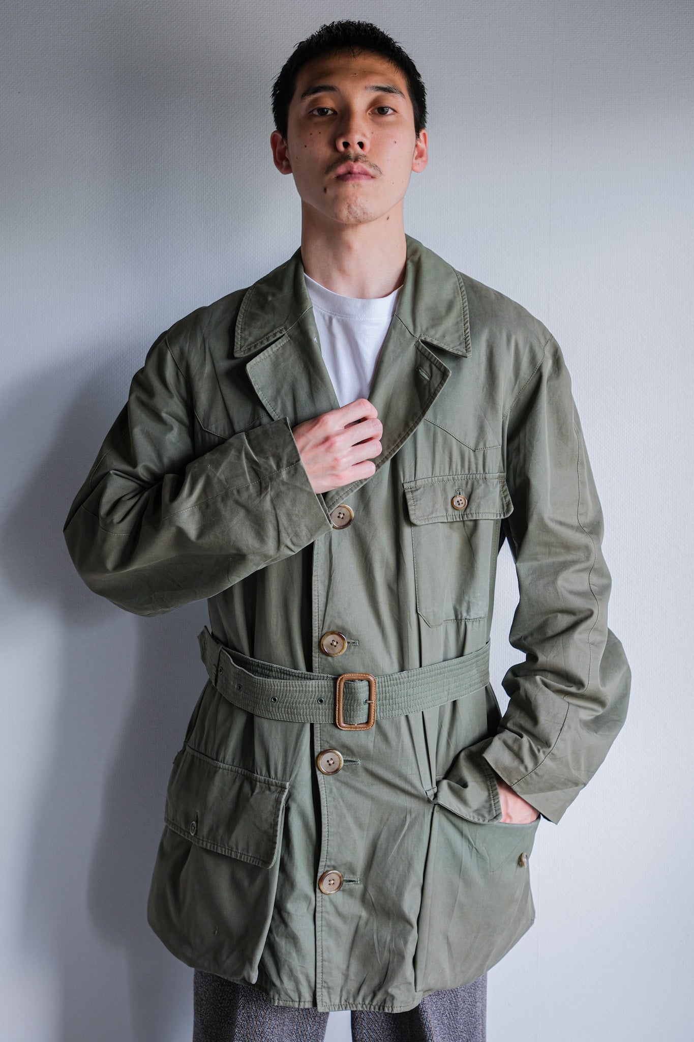 【~60’s】Vintage Grenfell Shooter Jacket Size.40 "Mountain Tag"