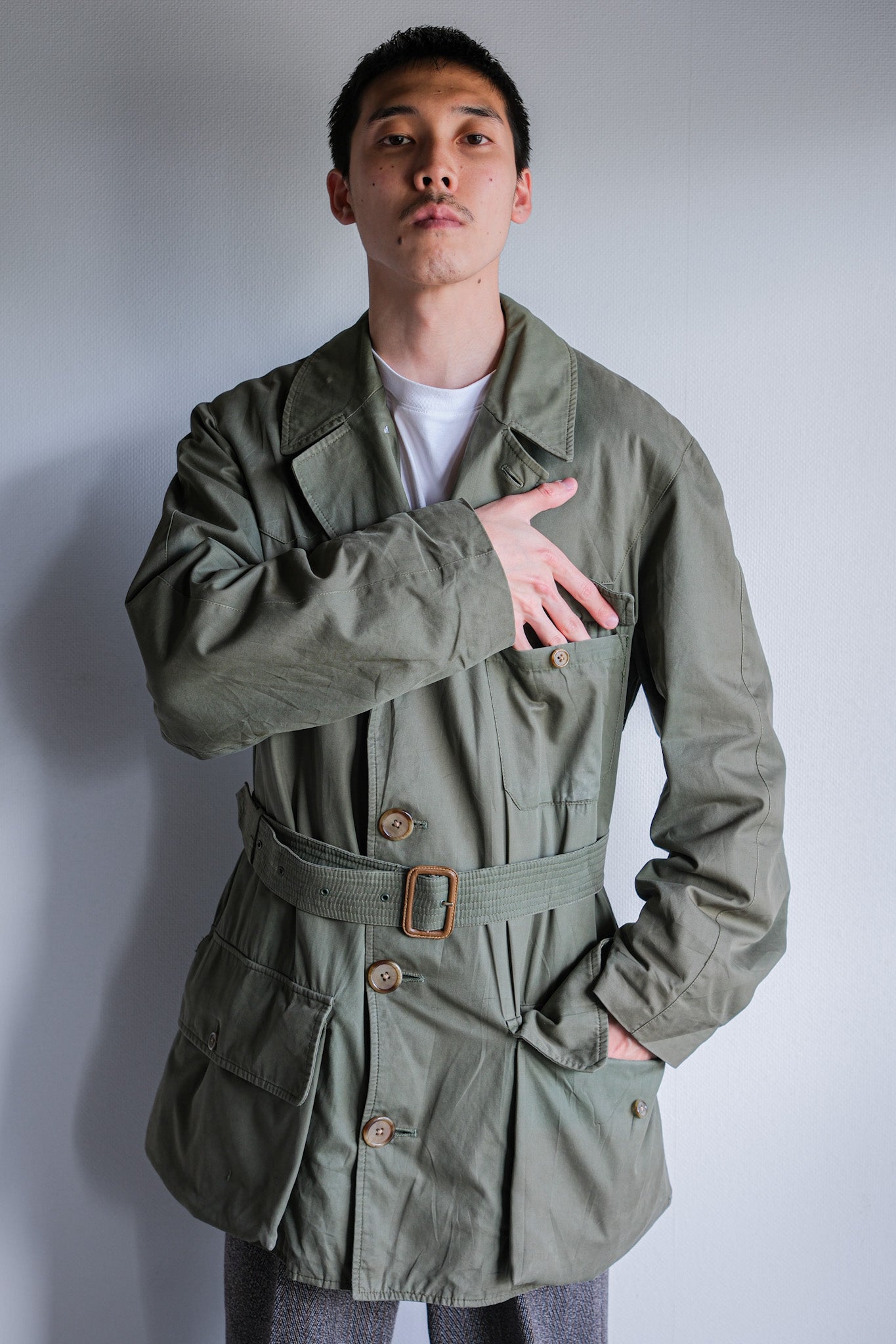 【~60’s】Vintage Grenfell Shooter Jacket Size.40 "Mountain Tag"