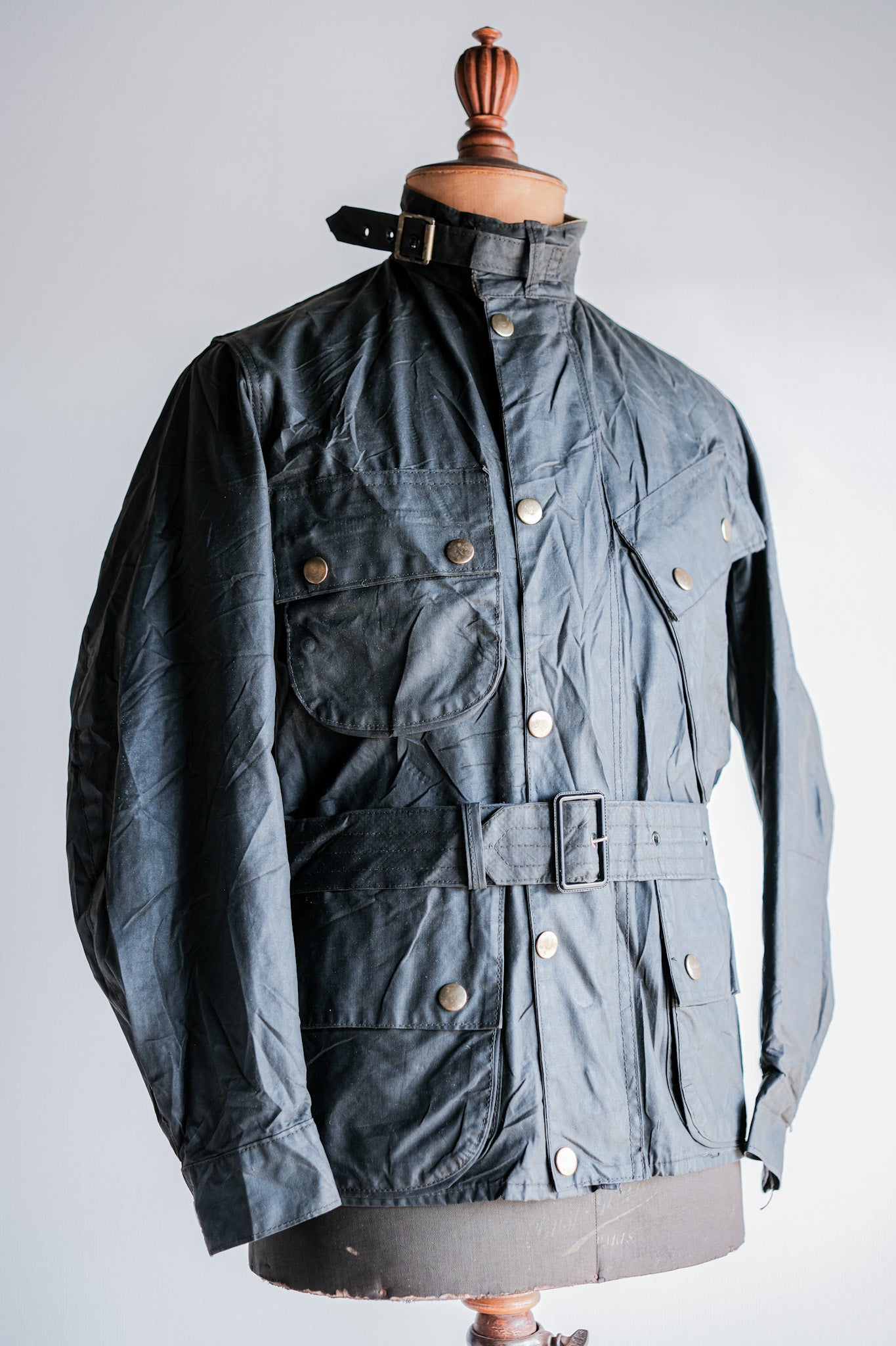 【~70's】Vintage Barbour "INTERNATIONAL LIGHTWEIGHT SUIT" Yellow Label Size.34