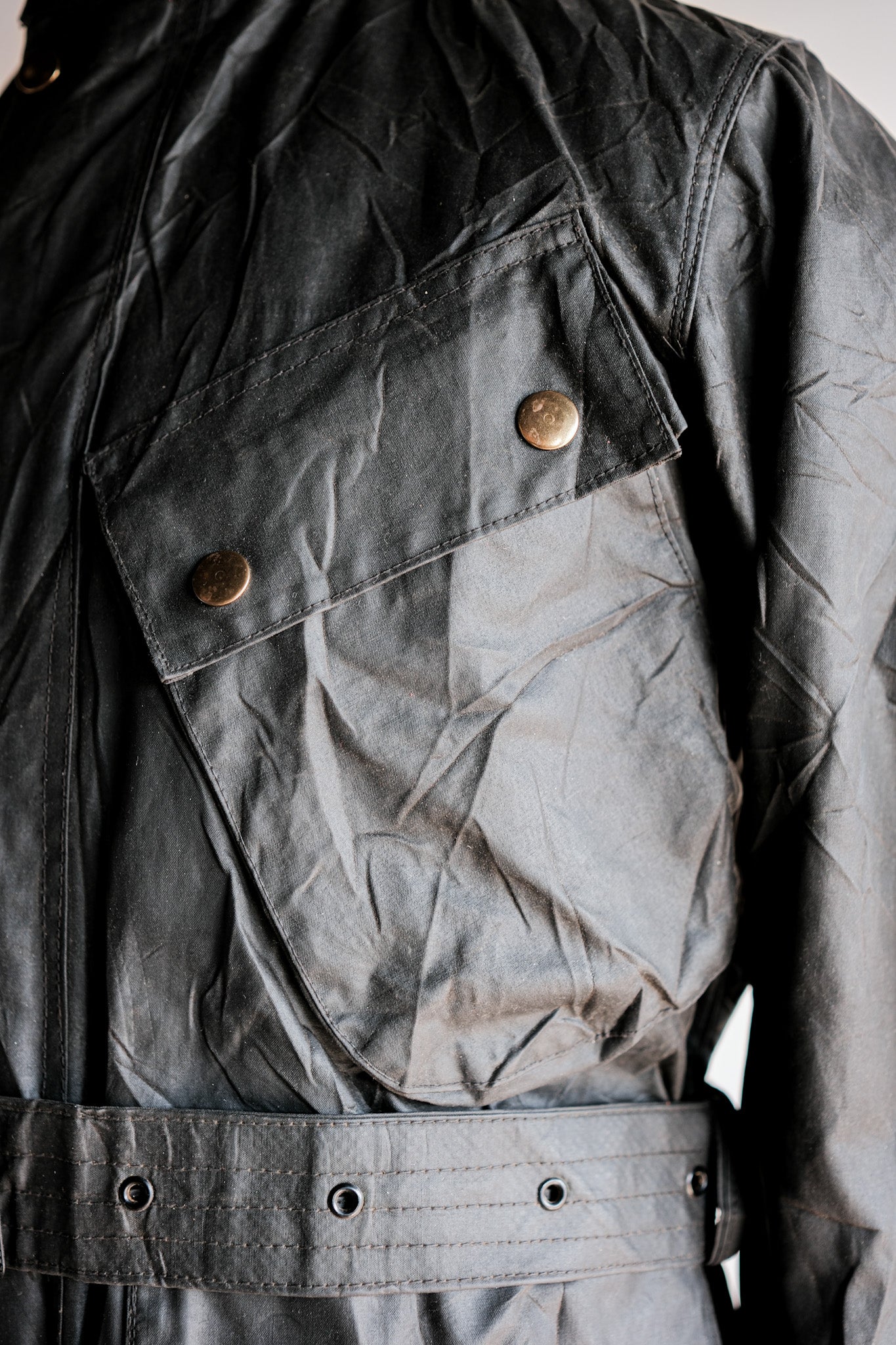 【~70's】Vintage Barbour "INTERNATIONAL LIGHTWEIGHT SUIT" Yellow Label Size.34