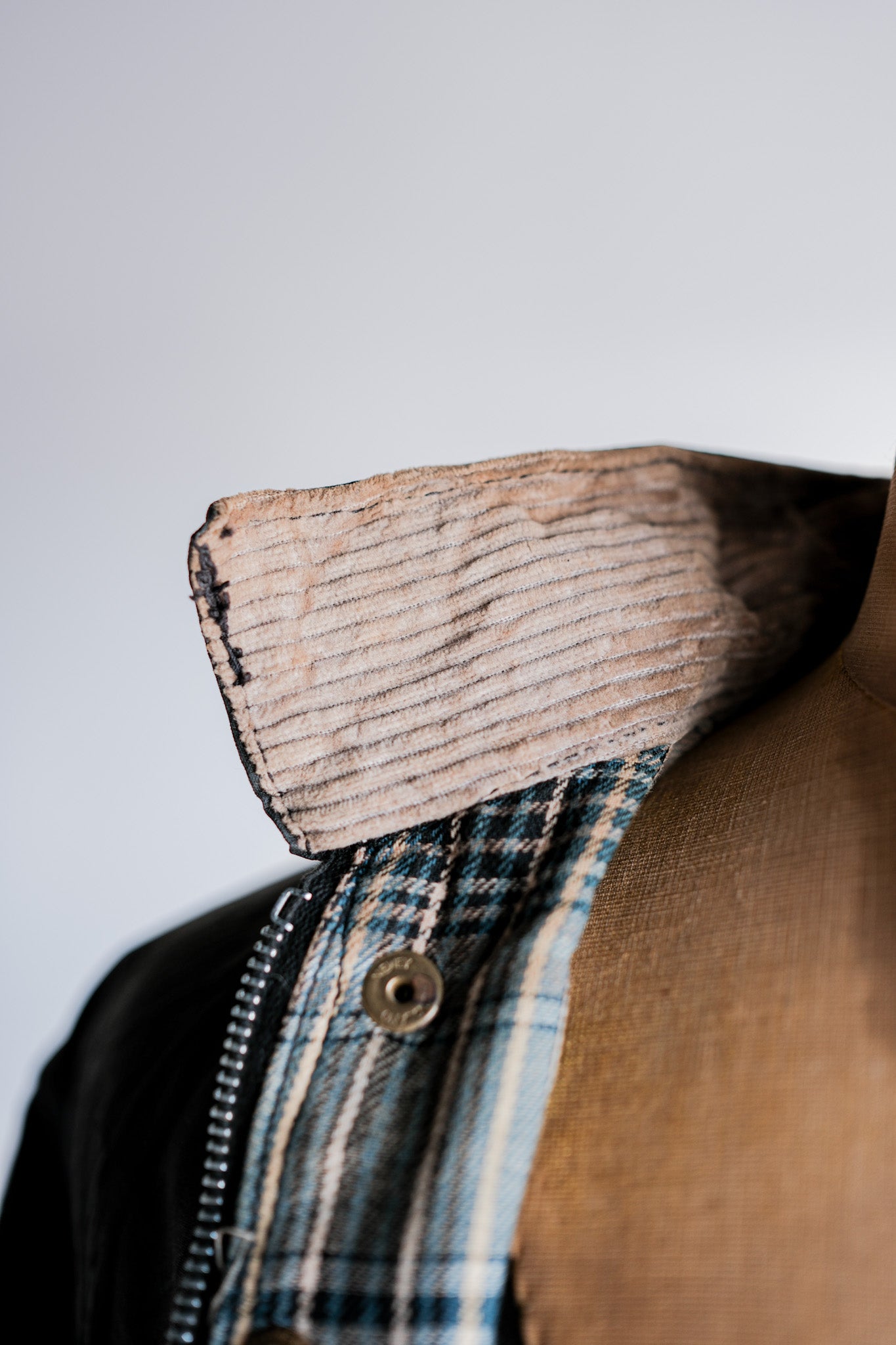 【~70's】Vintage Barbour "INTERNATIONAL LIGHTWEIGHT SUIT" Yellow Label Size.34