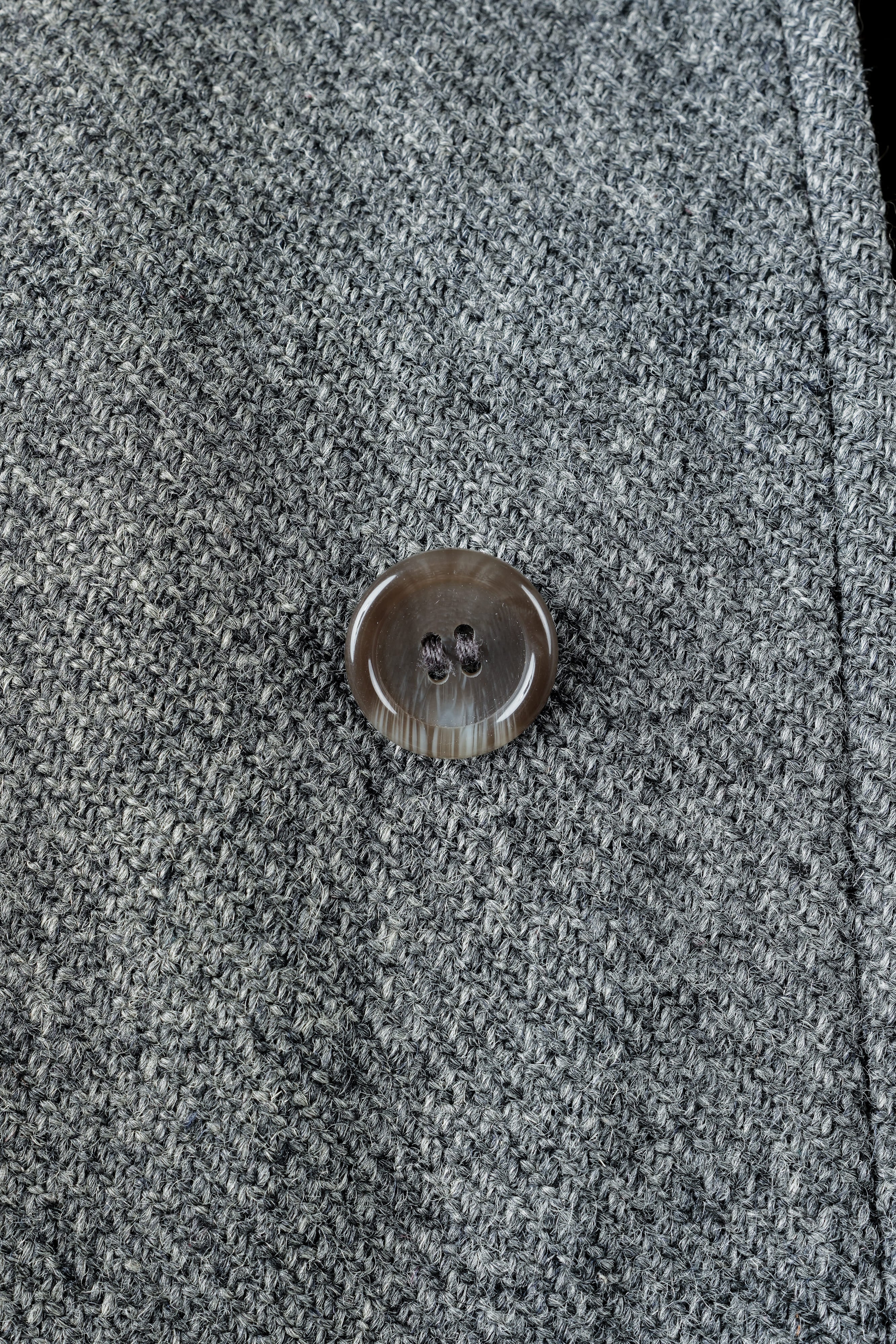 【~80's】Vintage Burberrys Saddle Shoulder Wool Balmacaan Coat Size.50RL "HARRIS TWEED" "Modified"
