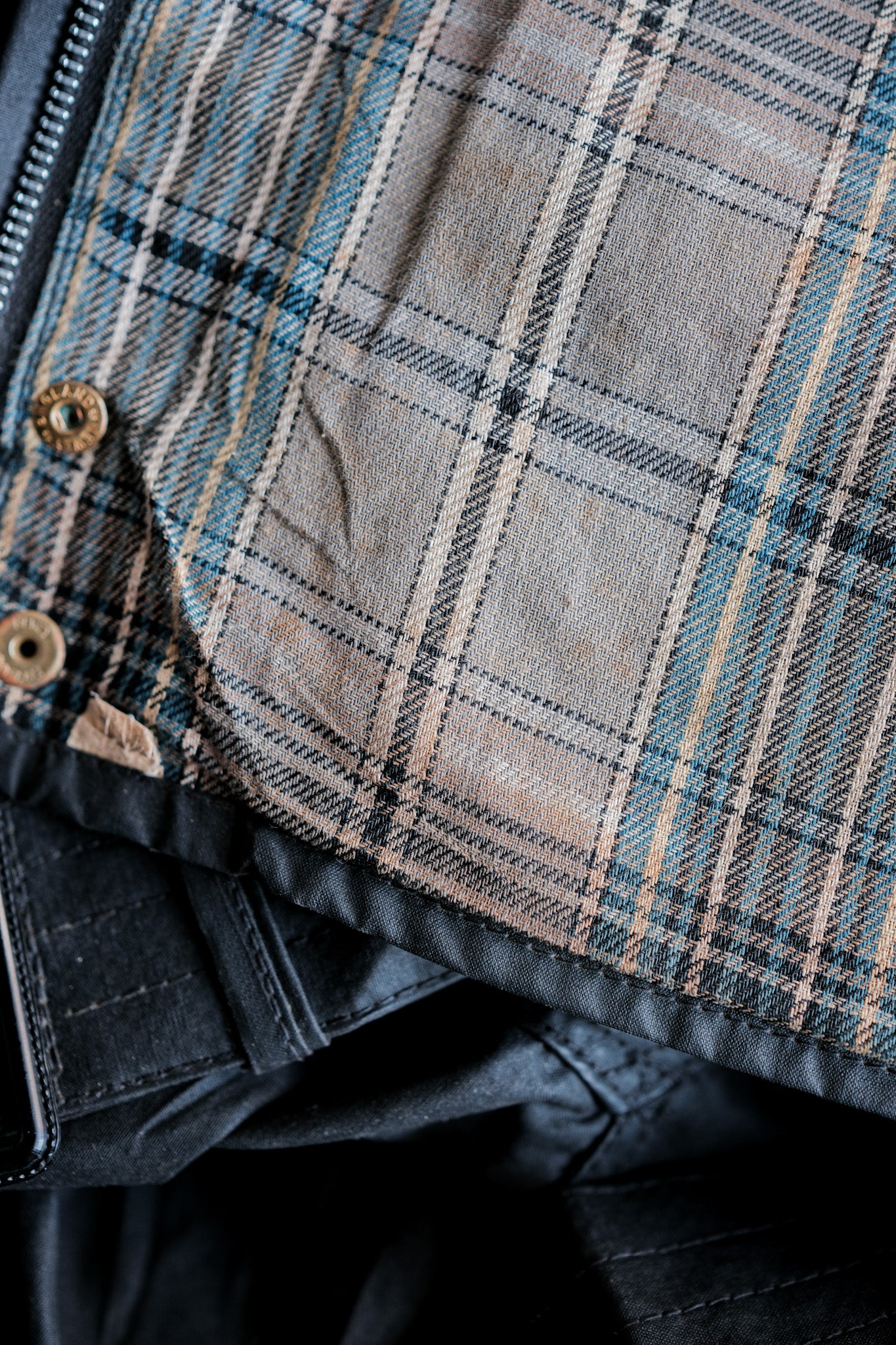 【~70's】Vintage Barbour "INTERNATIONAL LIGHTWEIGHT SUIT" Yellow Label Size.34