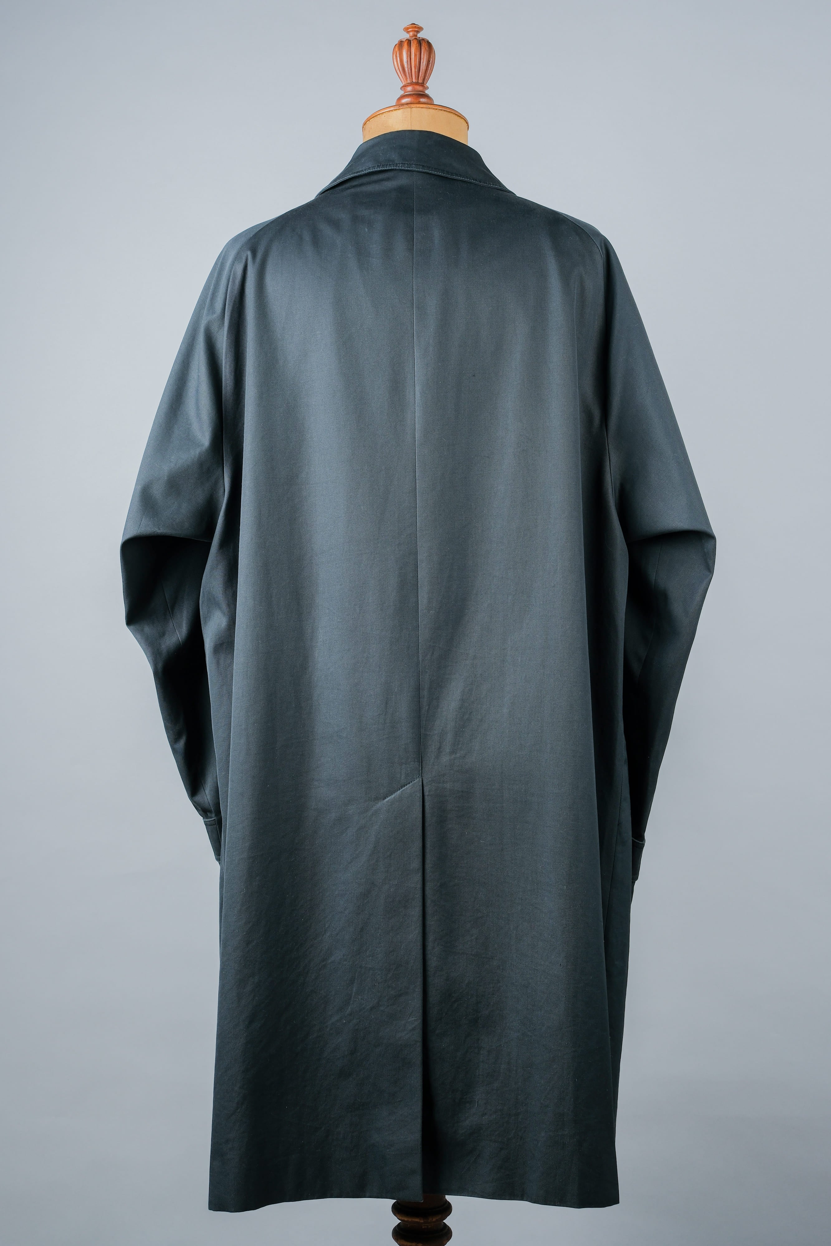 【~60's】Vintage Aquascutum Single Raglan Balmacaan Coat C100 Size.44REG "Aqua 5" "STEINHARDT 別注"