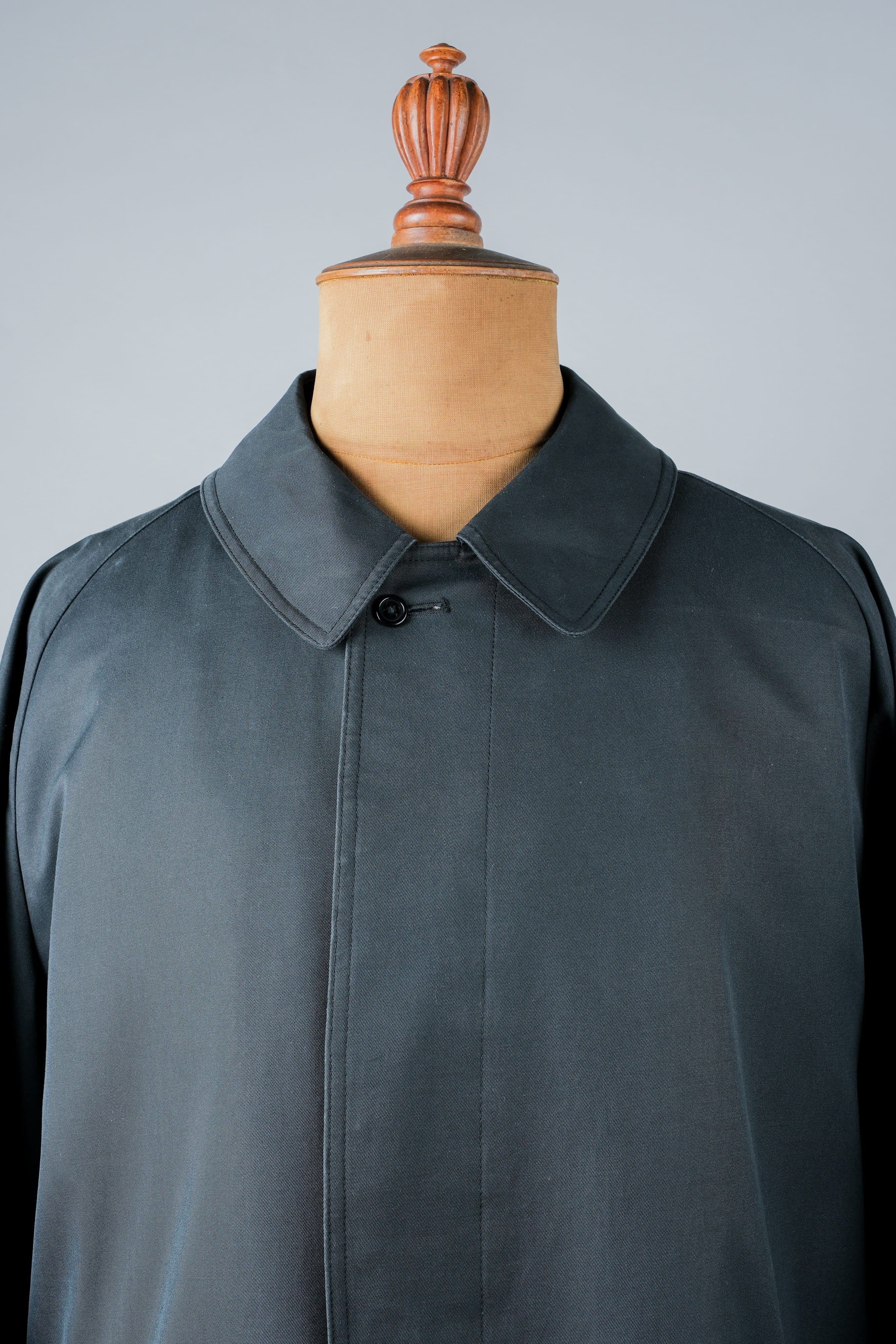 【~60's】Vintage Aquascutum Single Raglan Balmacaan Coat C100 Size.44REG "Aqua 5" "STEINHARDT 別注"