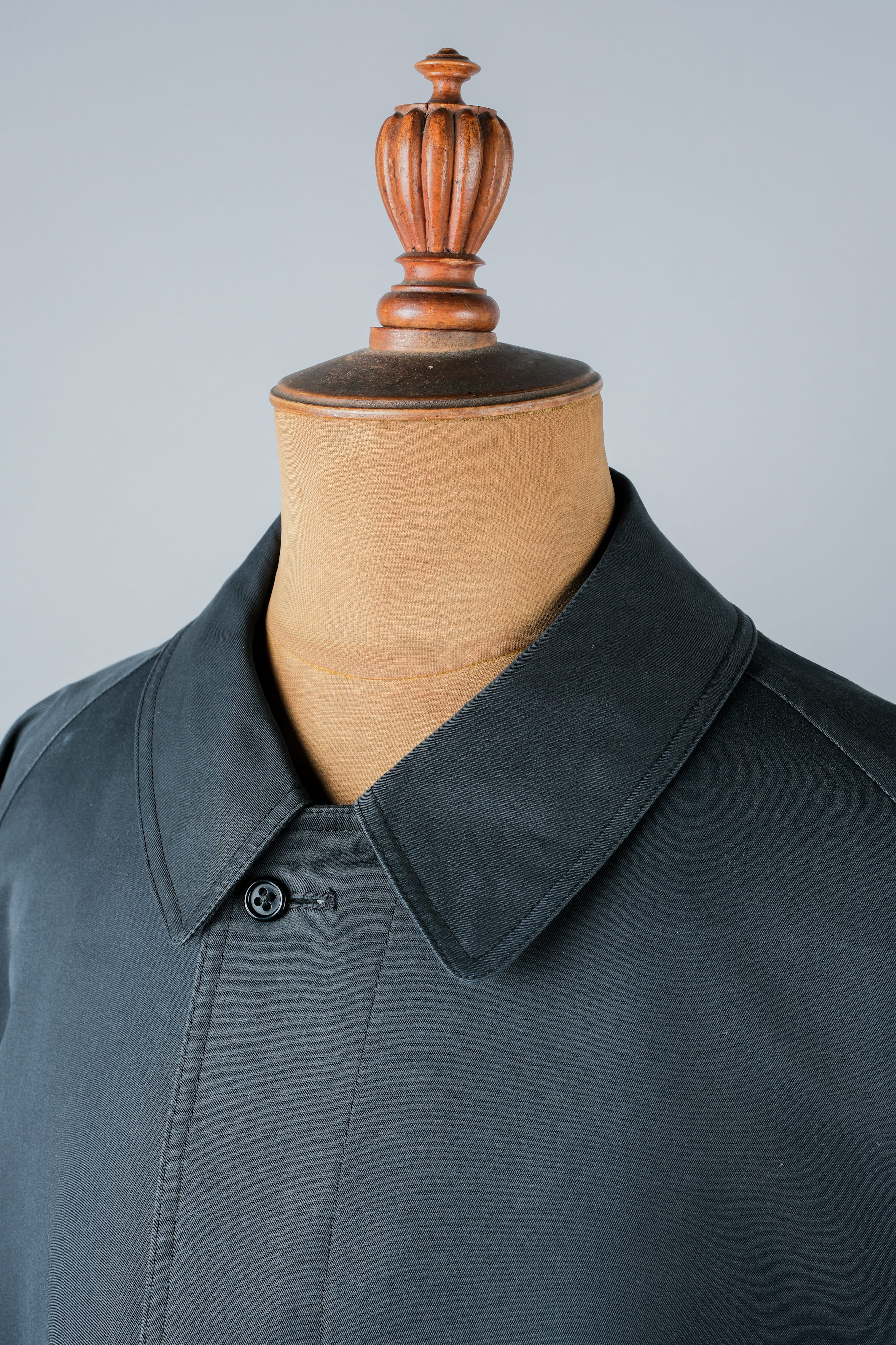 【~60's】Vintage Aquascutum Single Raglan Balmacaan Coat C100 Size.44REG "Aqua 5" "STEINHARDT 別注"
